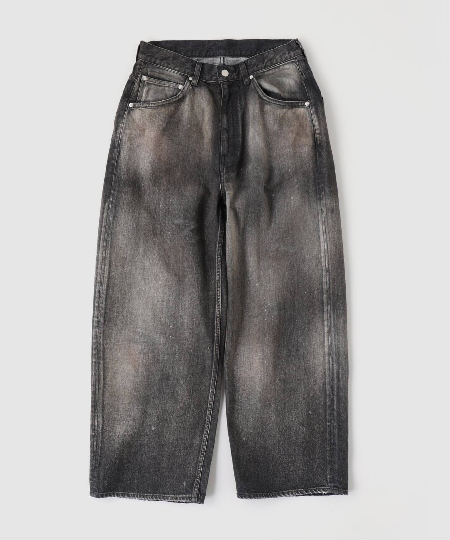 ANCELLM / アンセルム STRAIGHT WIDE DENIM PANTS（デニムパンツ