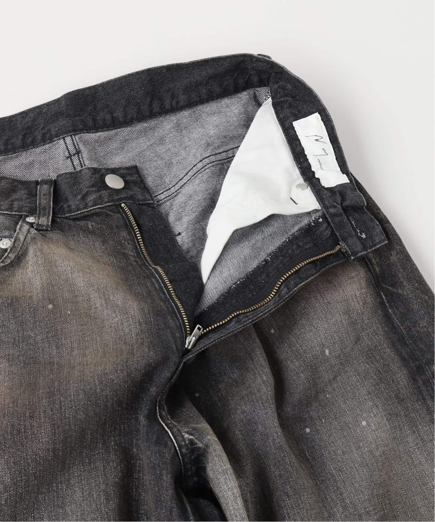 ANCELLM / アンセルム STRAIGHT WIDE DENIM PANTS（デニムパンツ