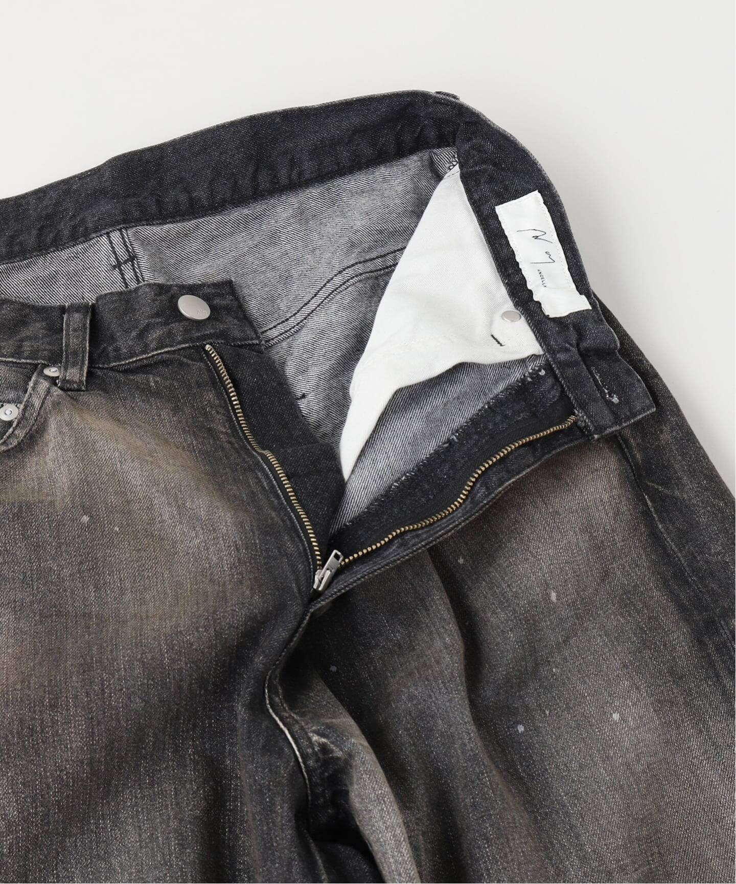 ANCELLM / アンセルム STRAIGHT WIDE DENIM PANTS（デニムパンツ 