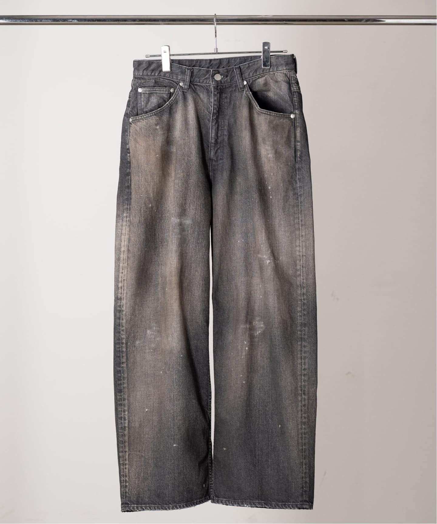ANCELLM / アンセルム STRAIGHT WIDE DENIM PANTS（デニムパンツ