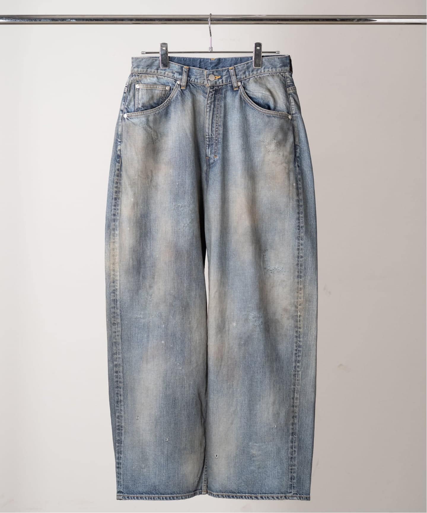 ANCELLM / アンセルム STRAIGHT WIDE DENIM PANTS（デニムパンツ