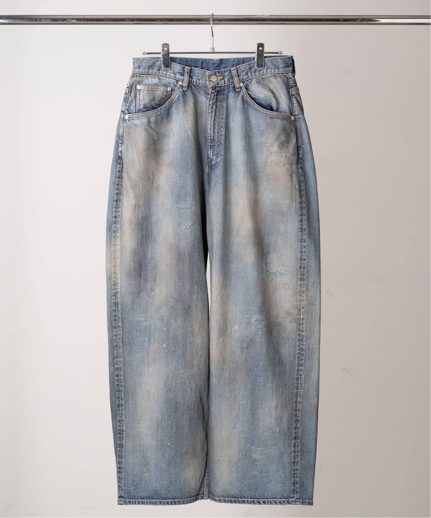ANCELLM / アンセルム STRAIGHT WIDE DENIM PANTS（デニムパンツ 