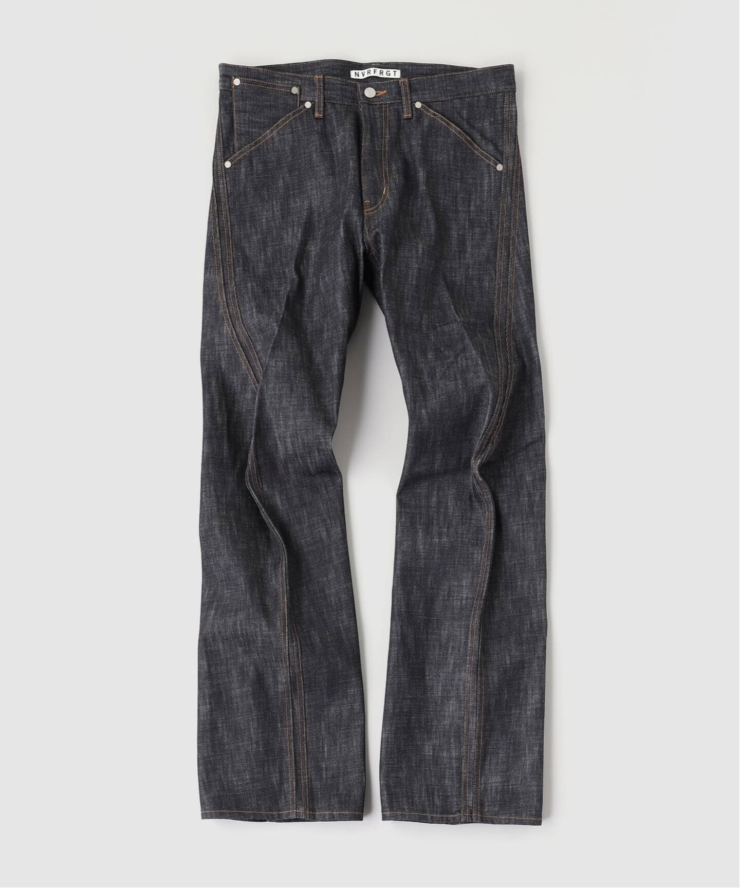 NVRFRGT / ネヴァーフォーゲット 3D TWISTED JEANS INDIGO（デニム 