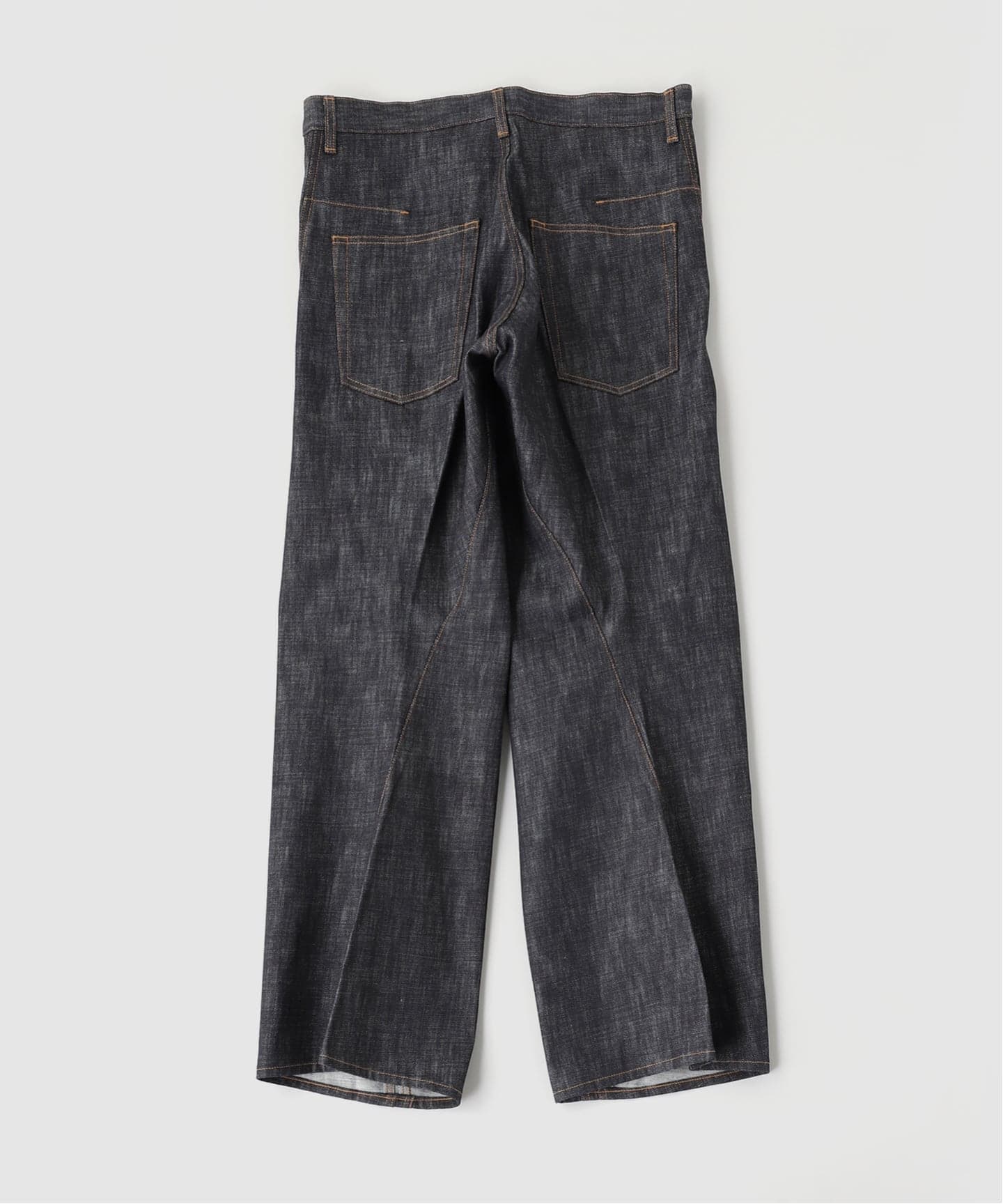 NVRFRGT / ネヴァーフォーゲット 3D TWISTED WIDE LEG JEANS INDIGO