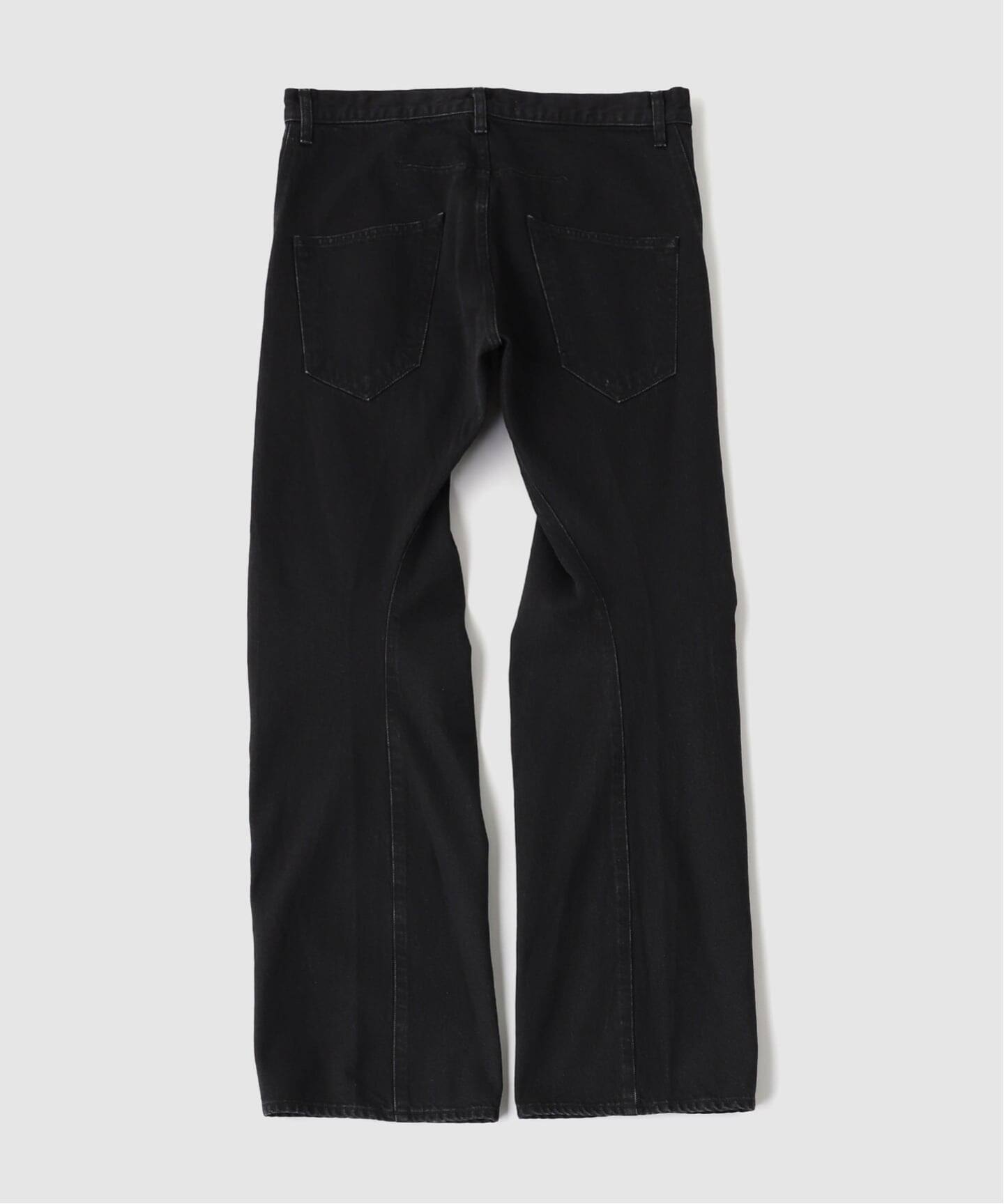 NVRFRGT / ネヴァーフォーゲット 3D TWISTED JEANS F.BLACK（デニム 