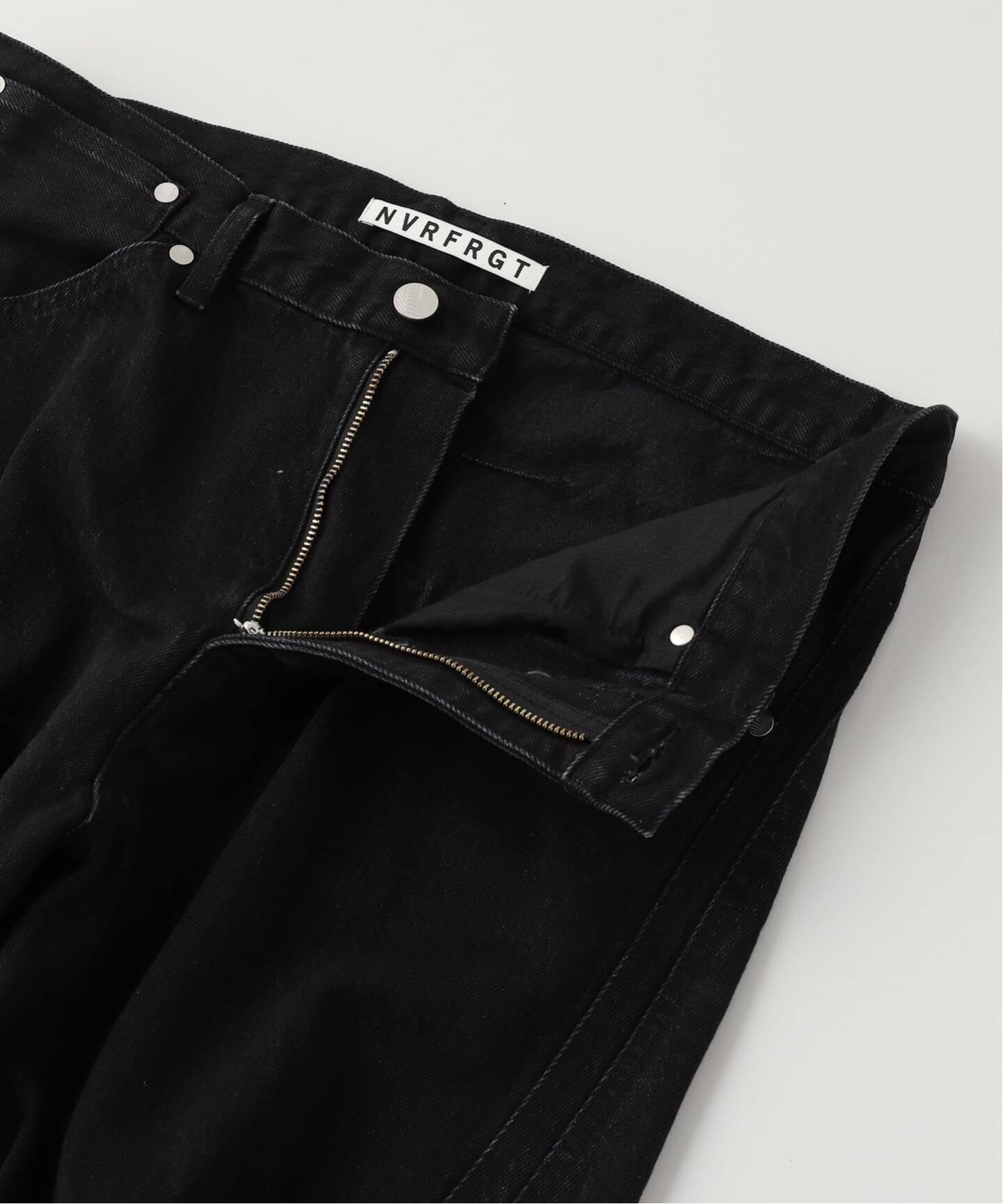 NVRFRGT / ネヴァーフォーゲット 3D TWISTED JEANS F.BLACK（デニム 