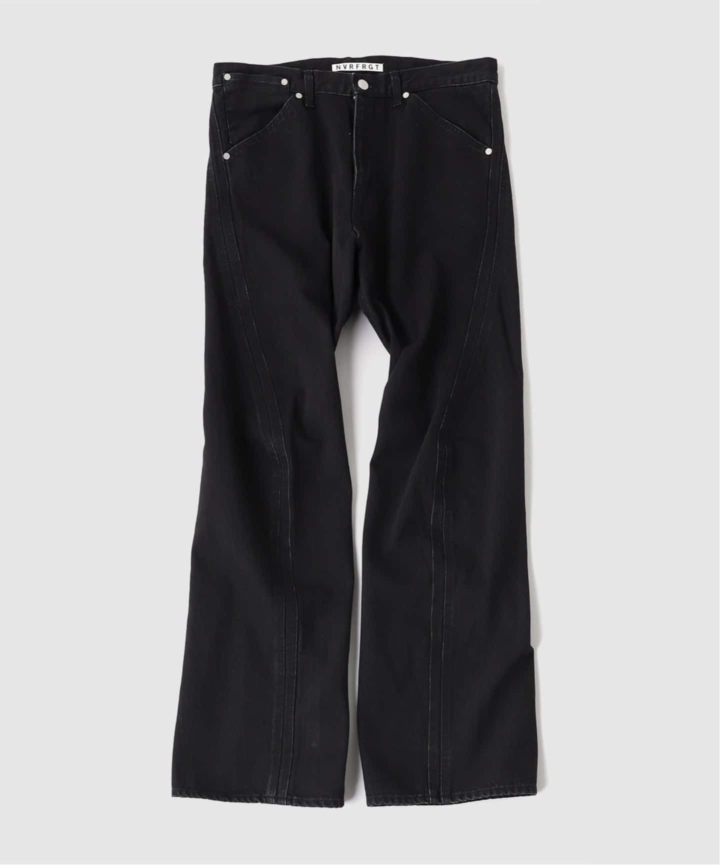 NVRFRGT / ネヴァーフォーゲット 3D TWISTED JEANS F.BLACK（デニム