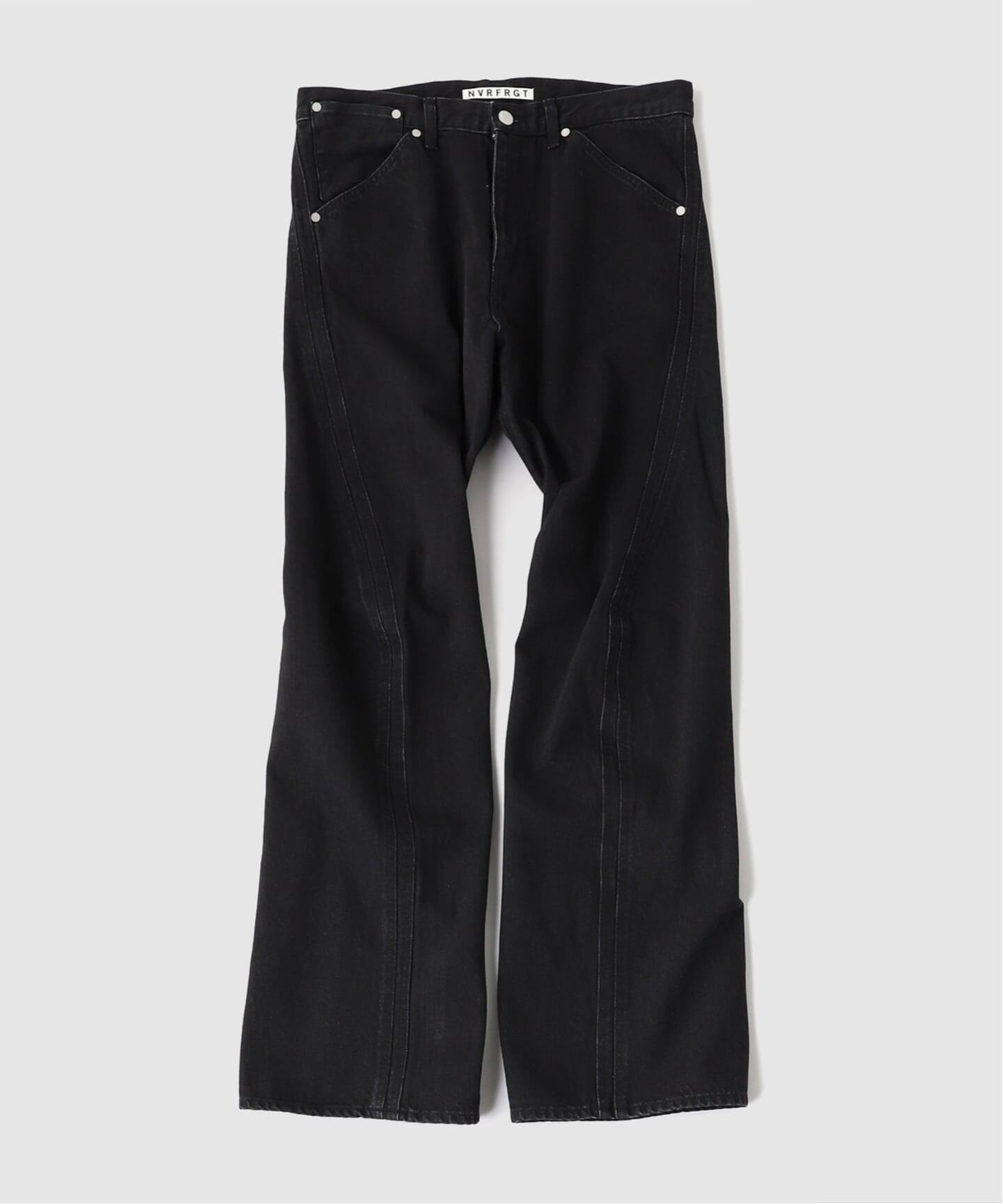 NVRFRGT / ネヴァーフォーゲット 3D TWISTED JEANS F.BLACK（デニム 