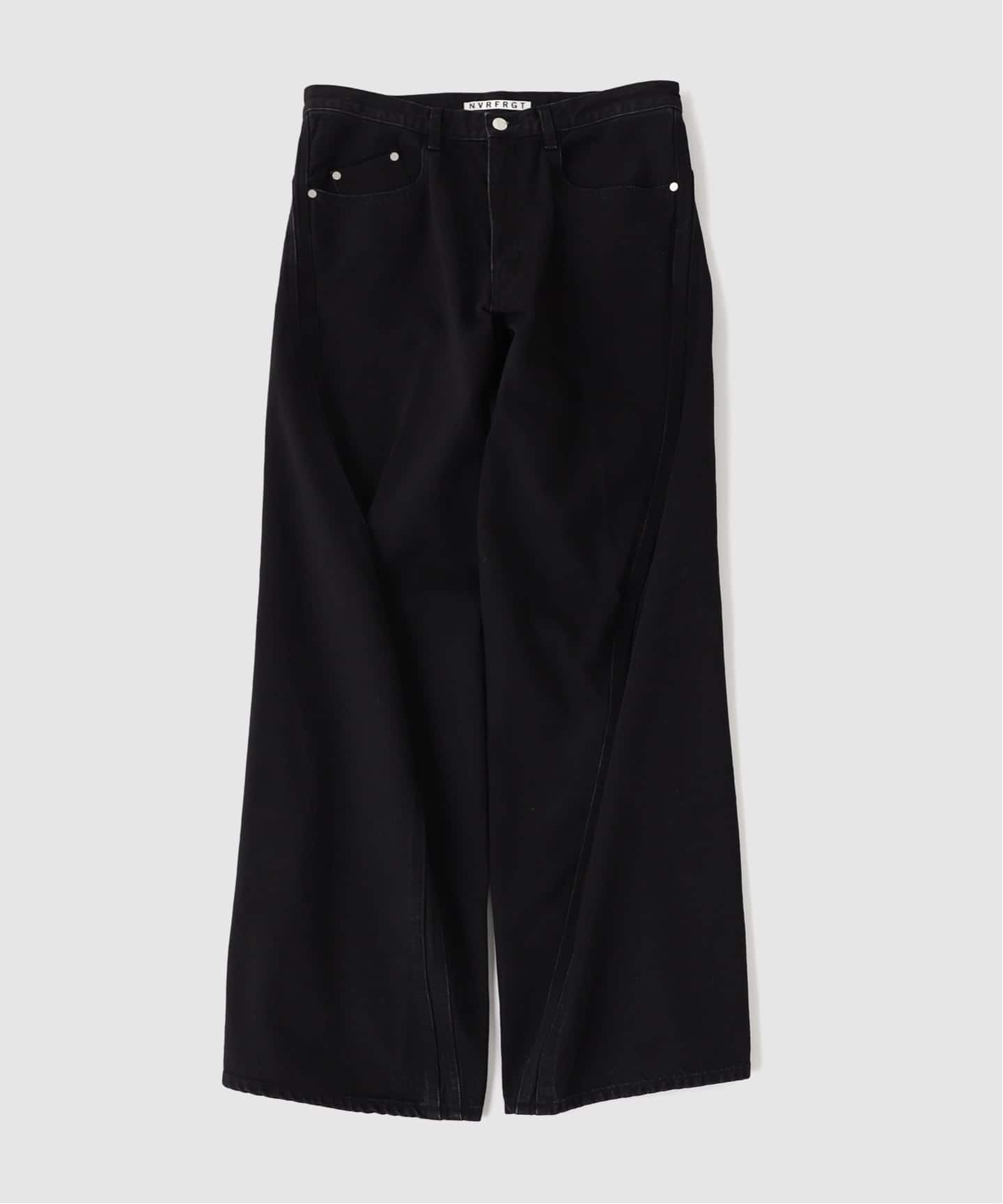 NVRFRGT / ネヴァーフォーゲット 3D TWISTED JORTS/RAW INDIGO