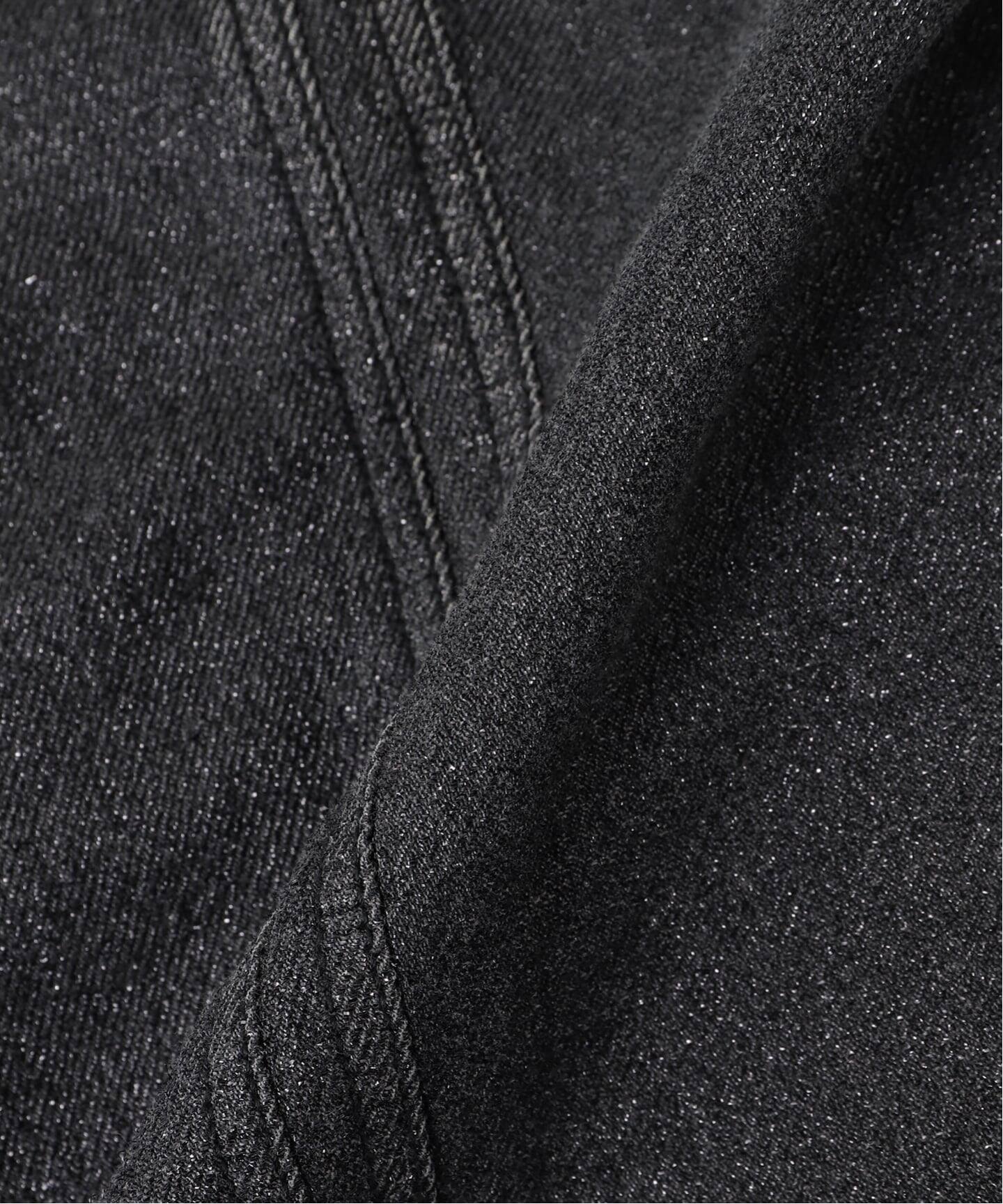 NVRFRGT / ネヴァーフォーゲット GLITTER TWILL 3D TWISTED WIDE LE