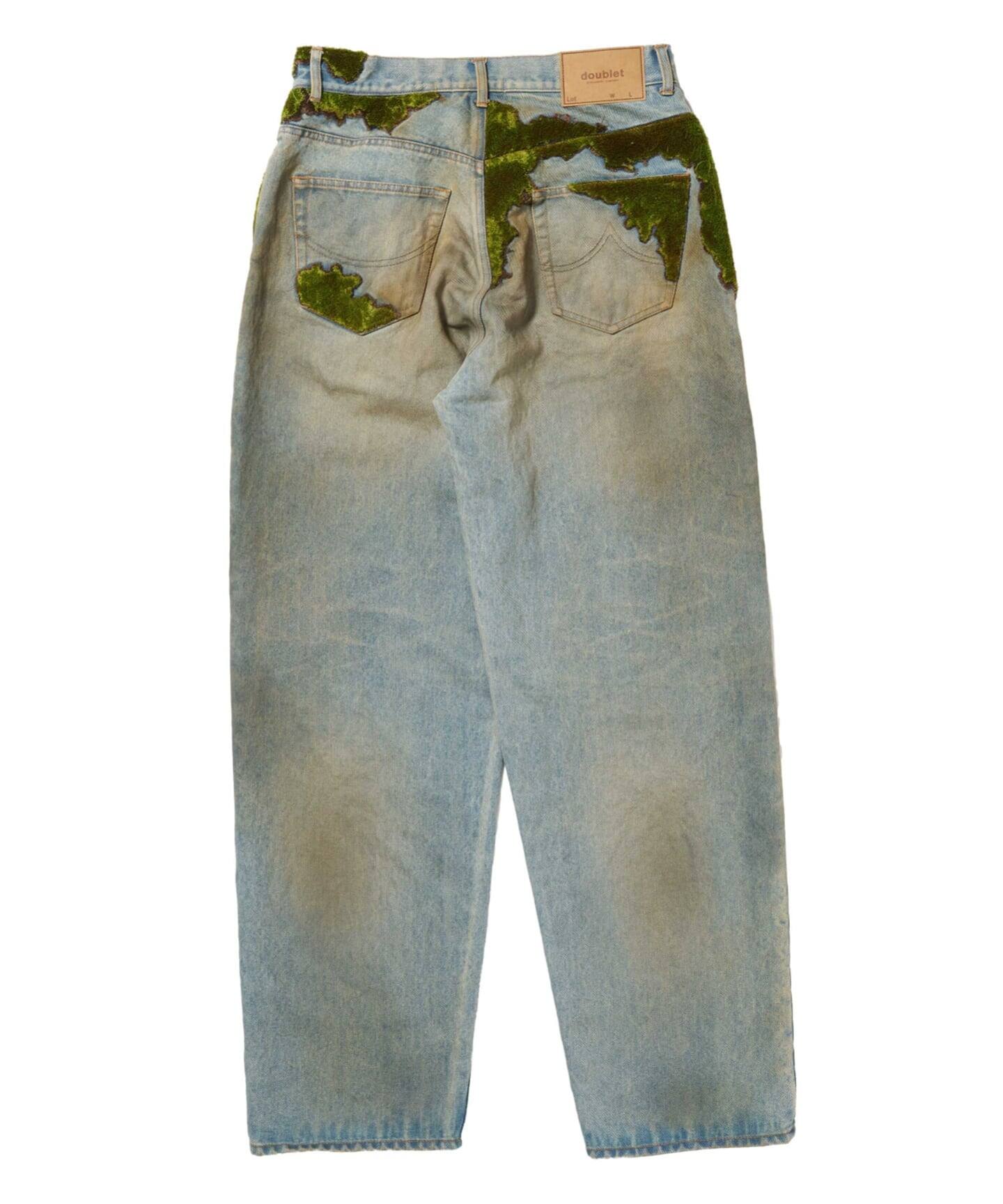 doublet / ダブレット MOSS-GROWN DENIM PANTS（デニムパンツ