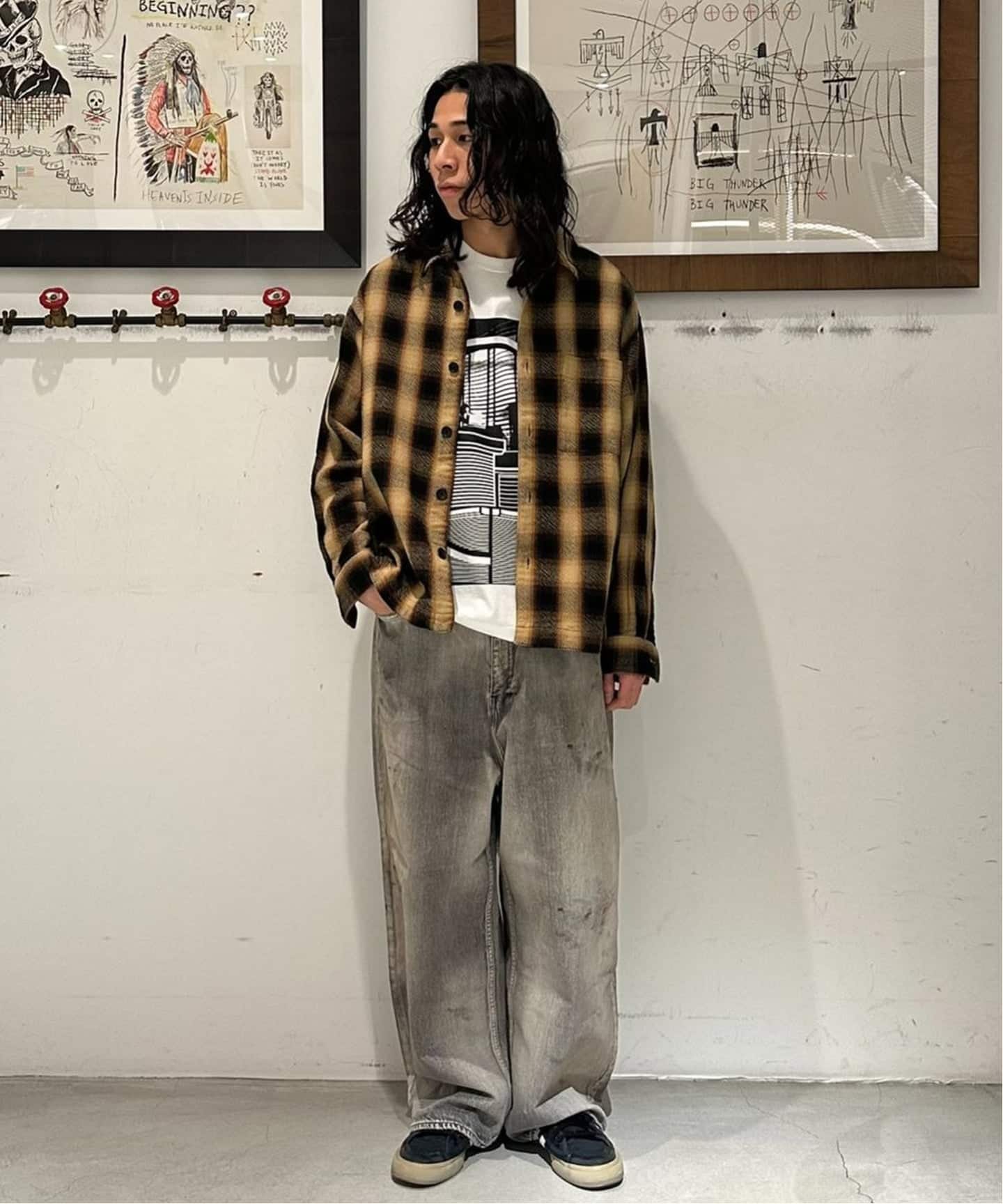 ANCELLM / アンセルム #05 AGING type-C（デニムパンツ・ジーンズ