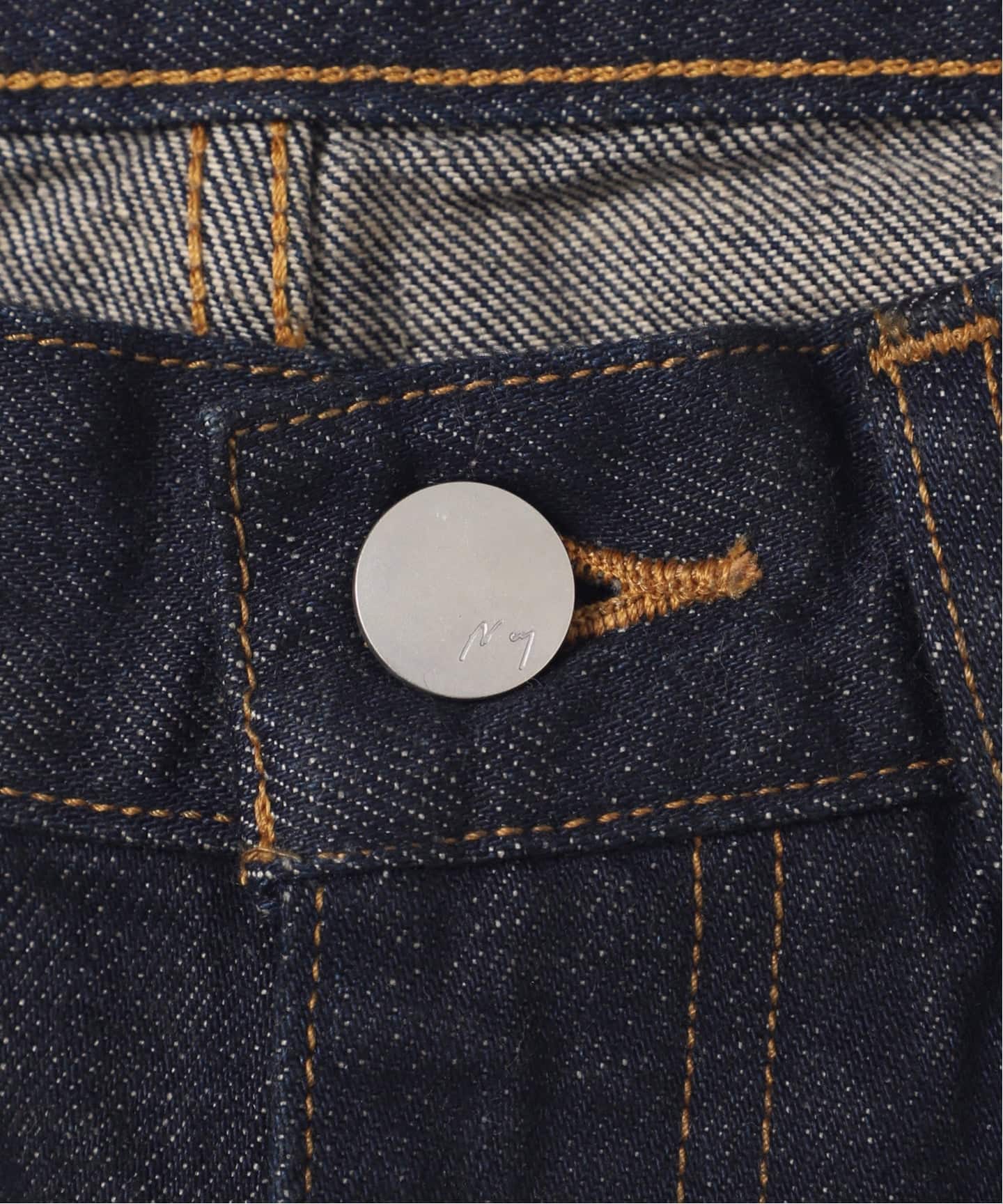 ANCELLM / アンセルム #03 SELVEDGE STRAIGHT DENIM PANTS（デニム