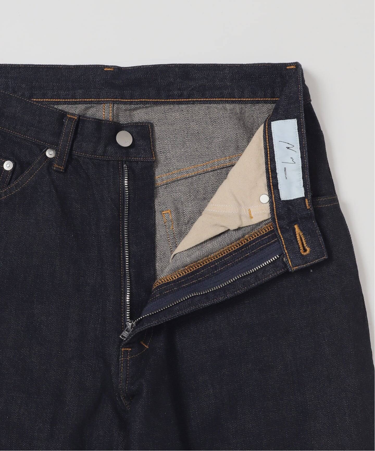 ANCELLM / アンセルム #03 SELVEDGE STRAIGHT DENIM PANTS（デニム