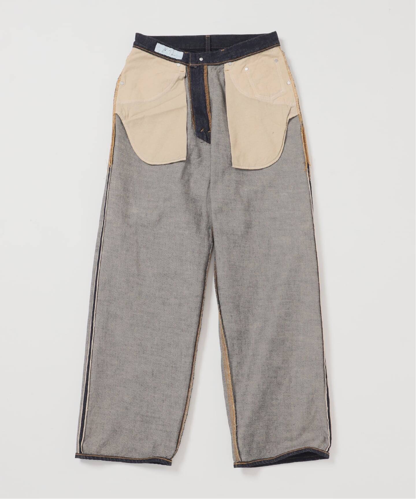 ANCELLM / アンセルム #03 SELVEDGE STRAIGHT DENIM PANTS（デニム