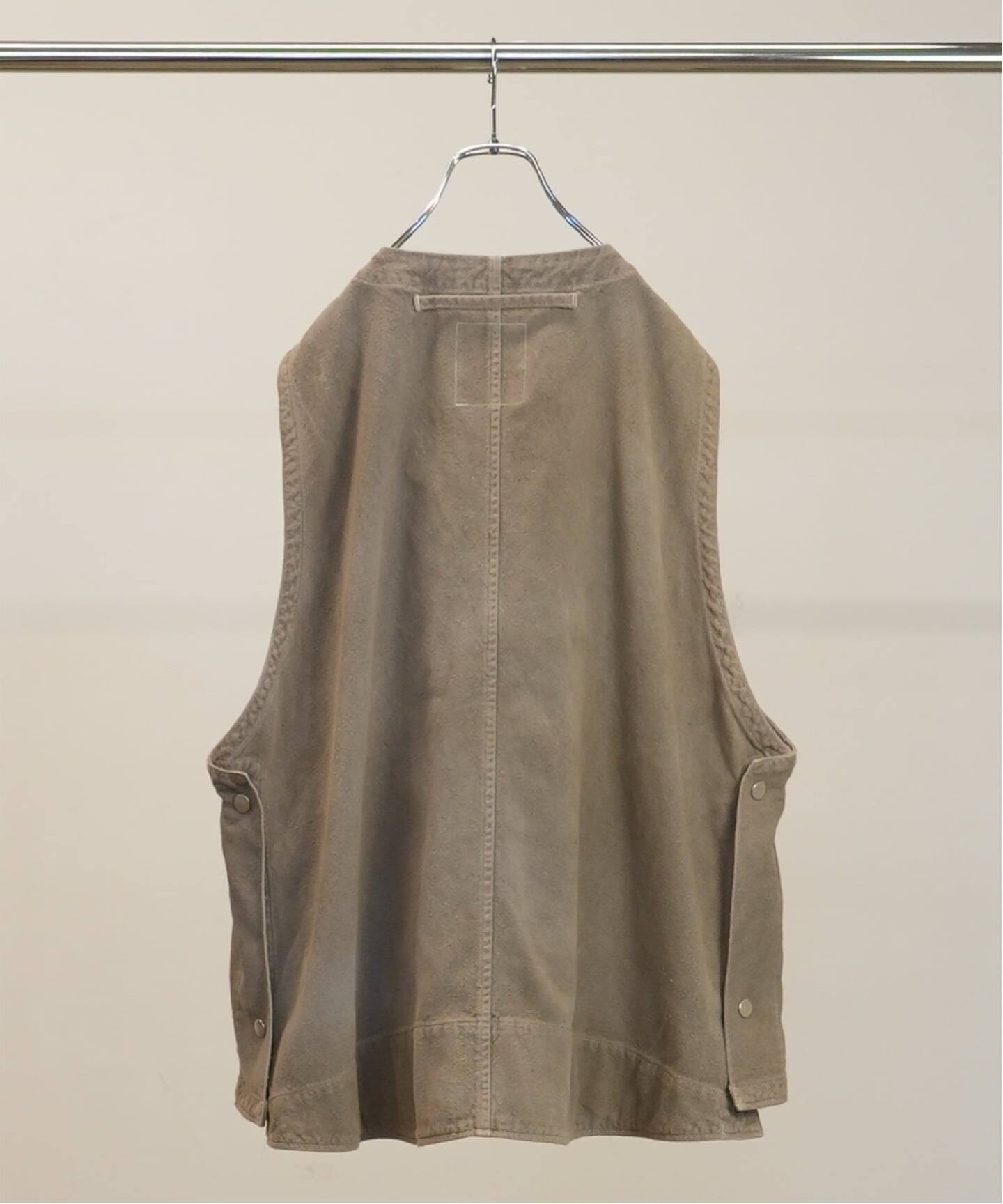 ANCELLM / アンセルム C/R DUCK UTILITY VEST（ベスト）｜WISM