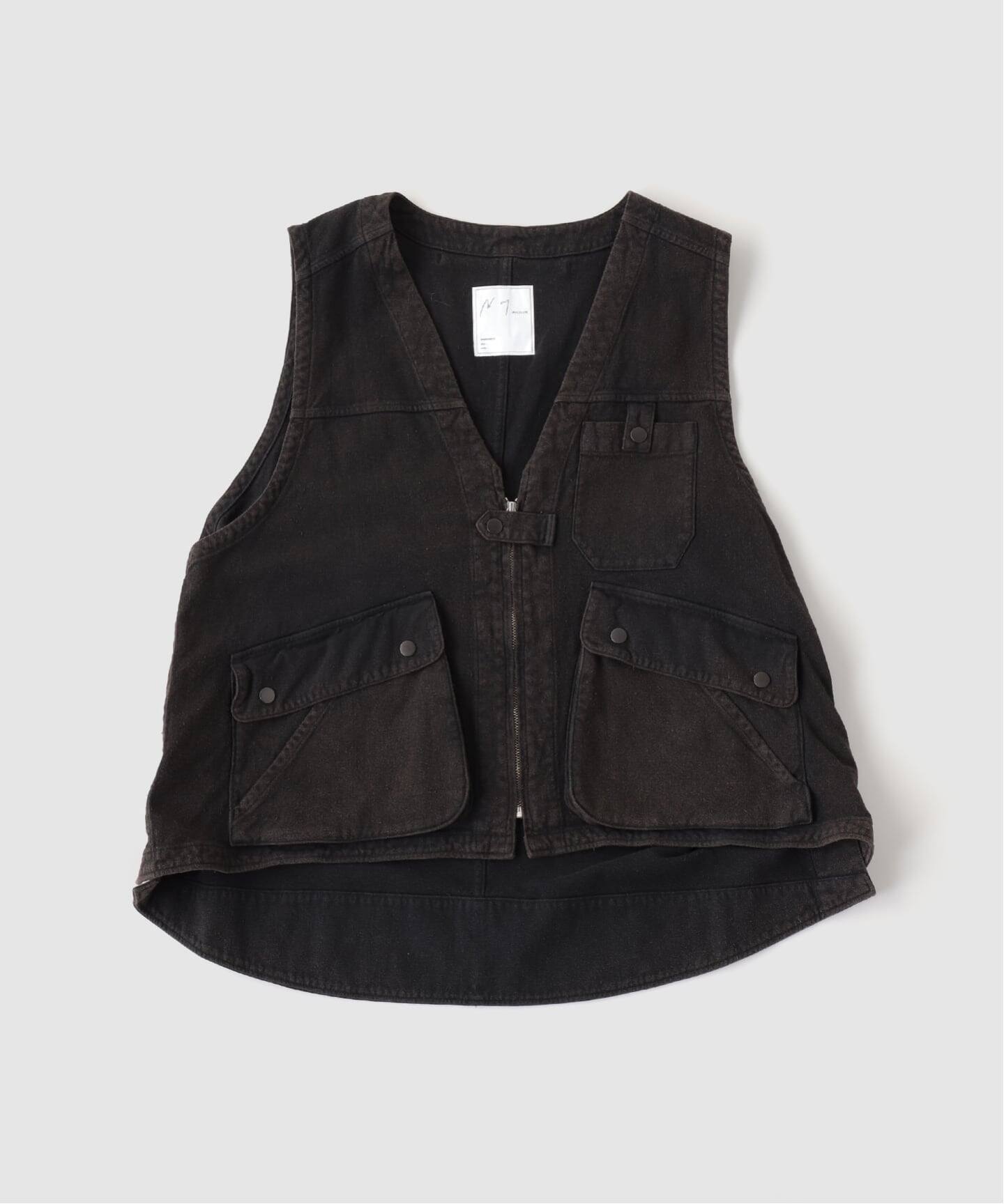 ANCELLM / アンセルム C/R DUCK UTILITY VEST（ベスト）｜WISM