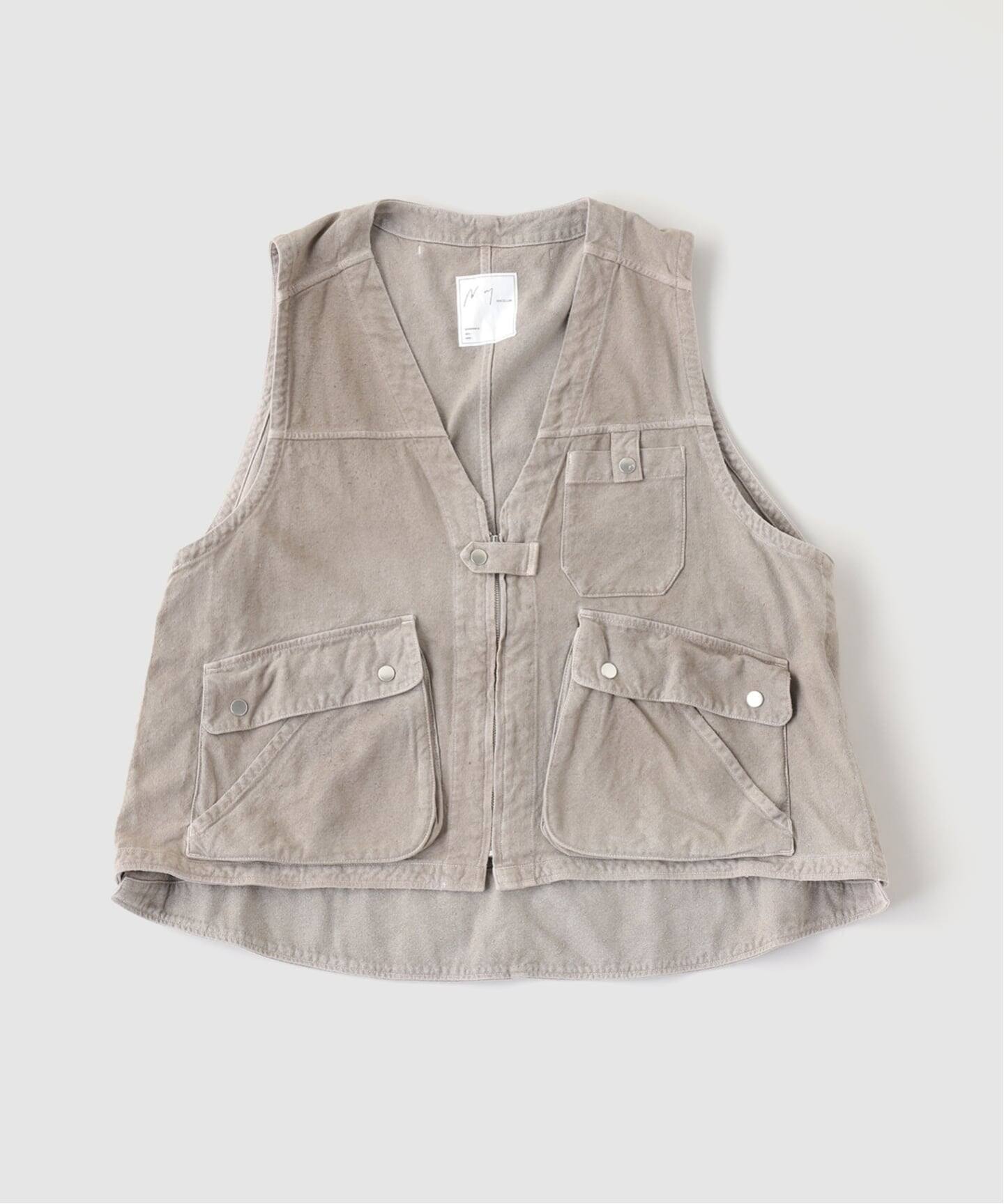 ANCELLM / アンセルム C/R DUCK UTILITY VEST（ベスト）｜WISM