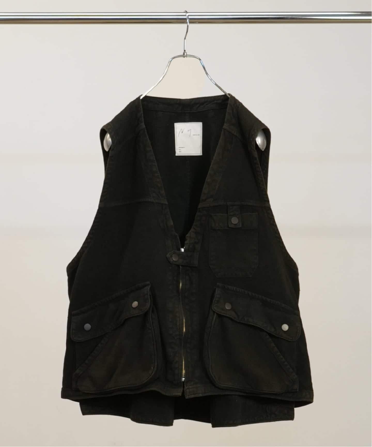 新品 未使用品　アンセルム　ダックベスト ANCELLM / アンセルム C/R DUCK UTILITY VEST（ベスト）｜WISM