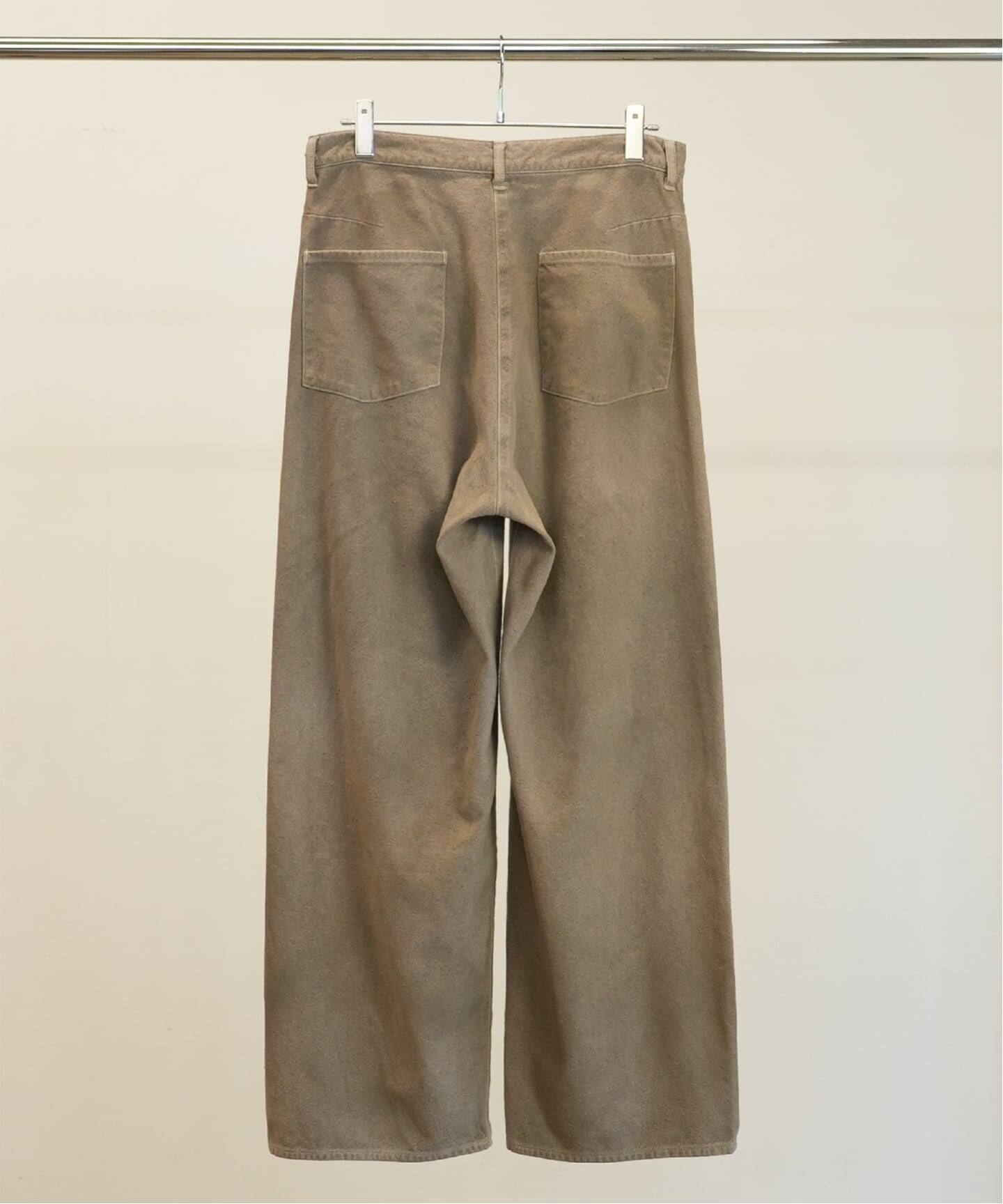 ANCELLM C/R DUCK DOUBLEKNEE PANTS サイズ1 C/R DUCK DOUBLEKNEE PANTS[WHITE] | 1LDK (ワンエルディーケー) 公式