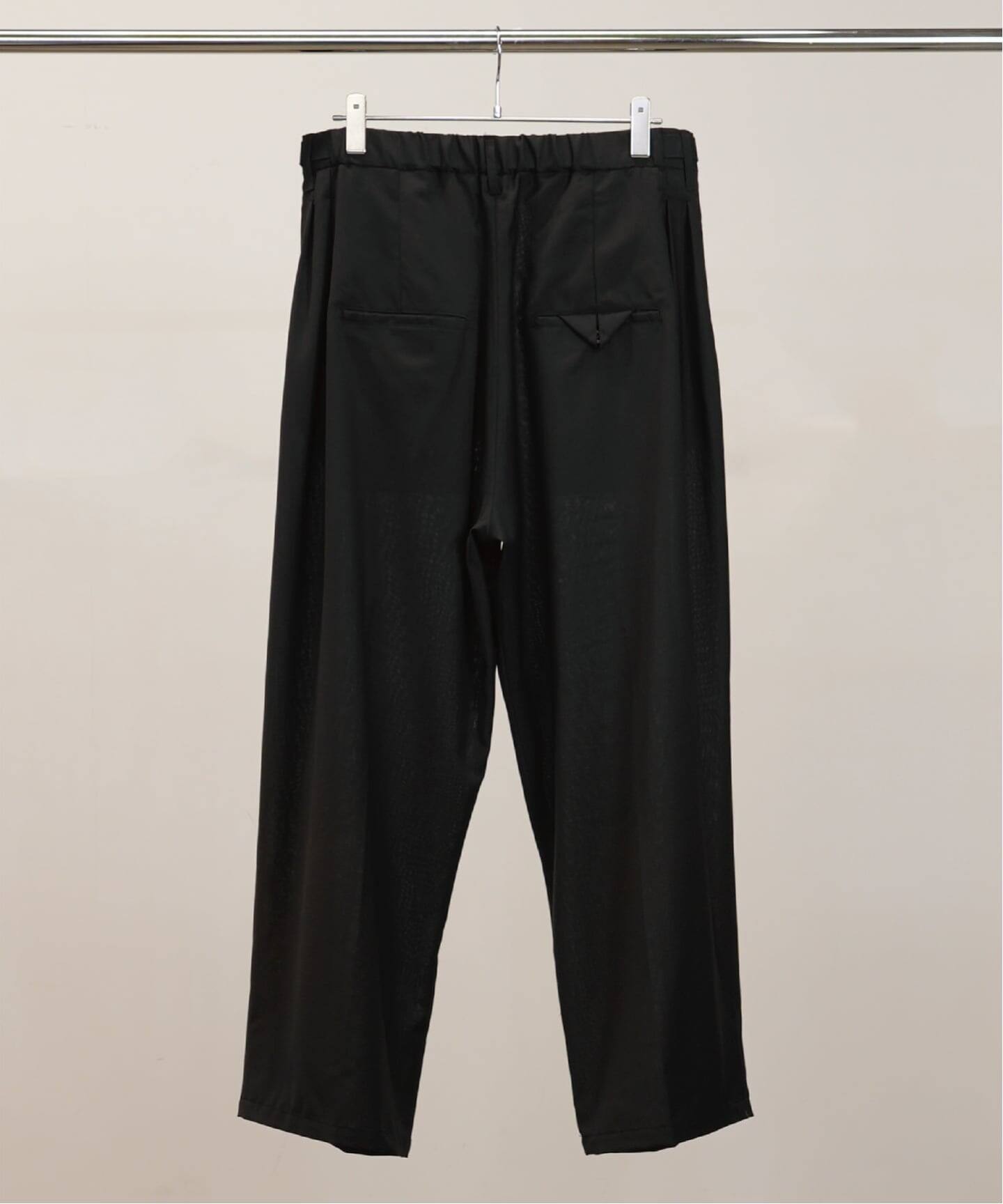 ANCELLM / アンセルム BELTED WOOL SLACKS（スラックス）｜WISM
