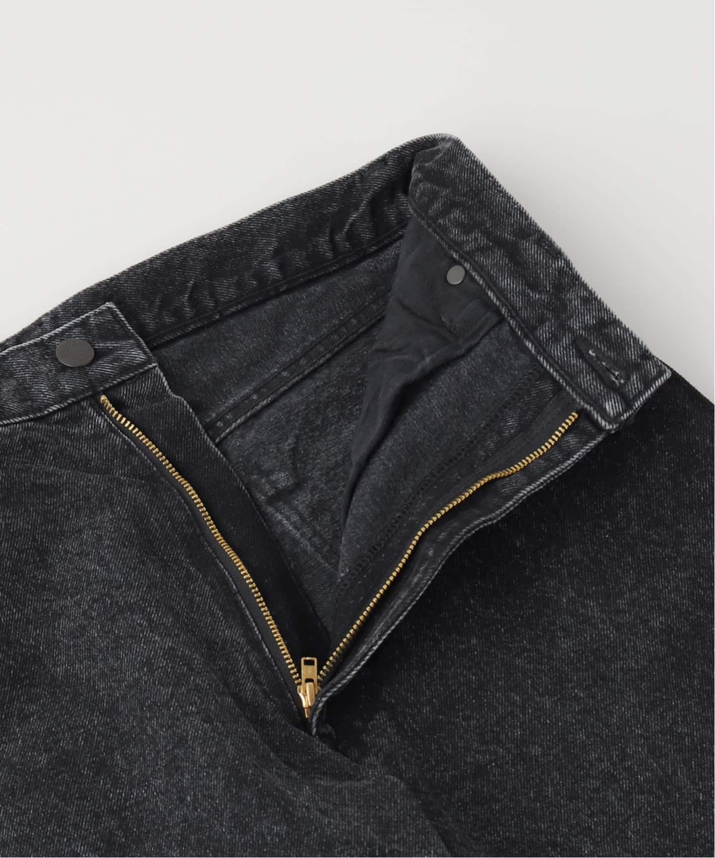 STABILIZER GNZ / スタビライザージーンズ washed waist overall/blac