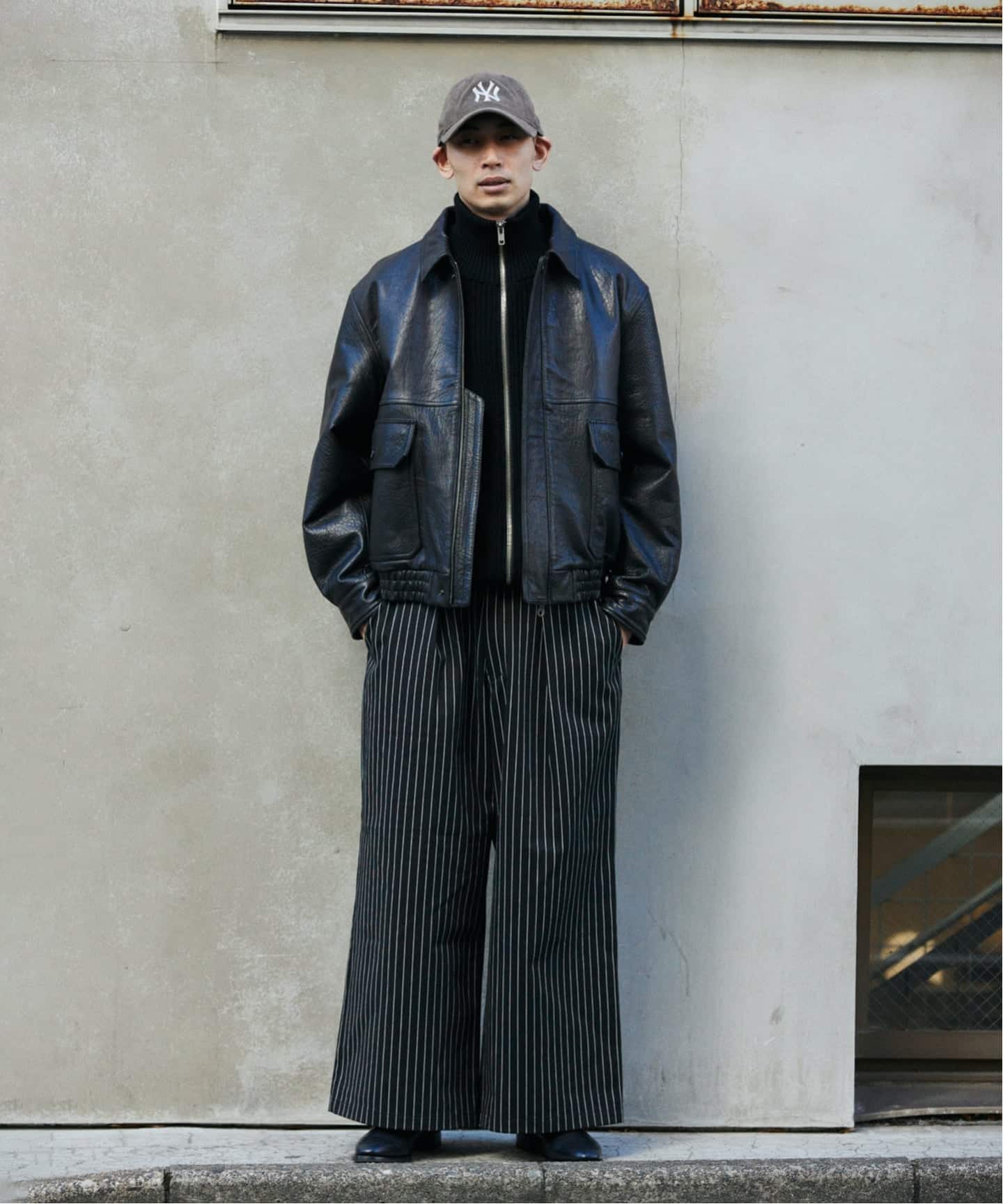 ピン ストライプ バギー ツイル パンツ（スラックス）｜JOURNAL