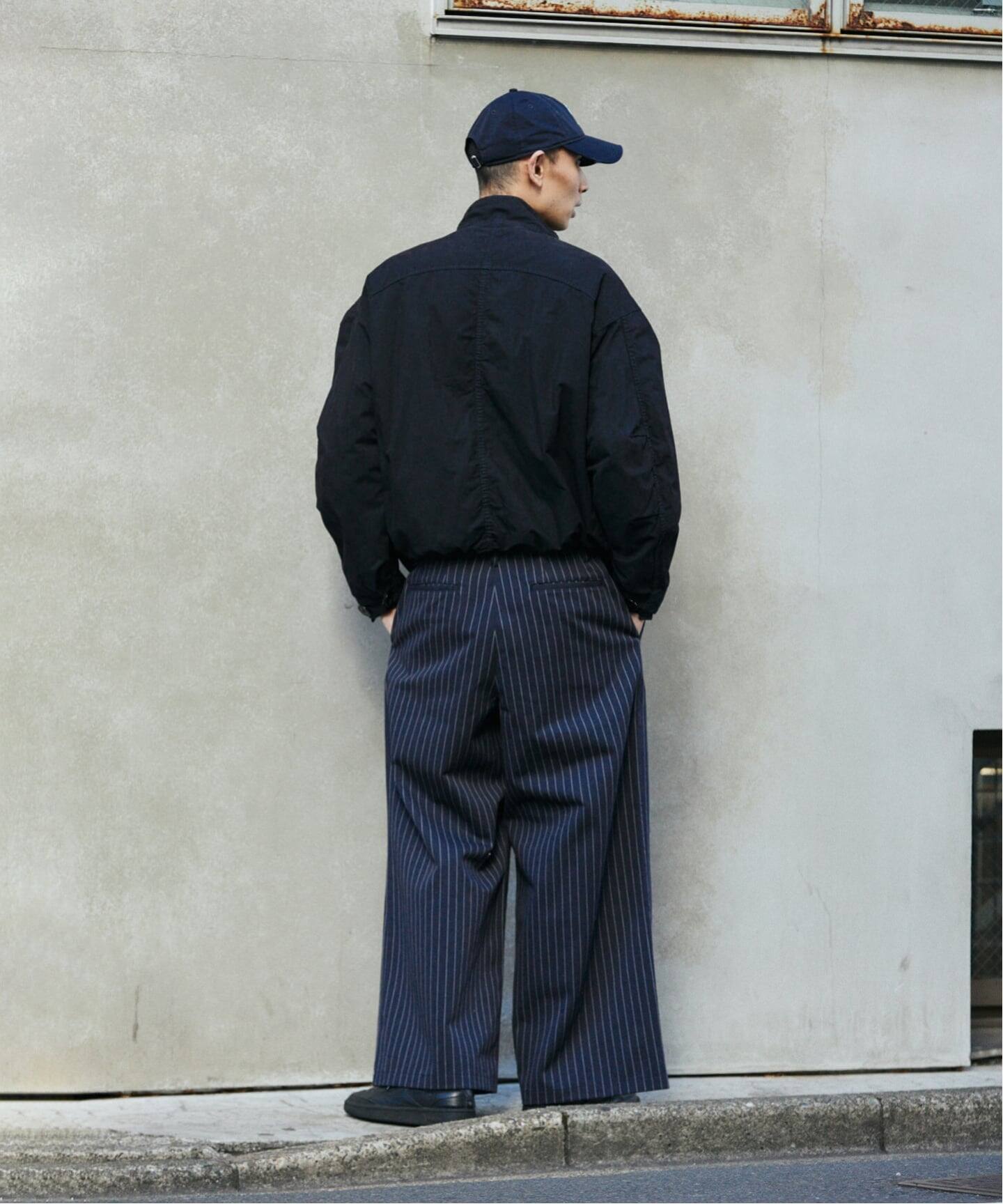 ピン ストライプ バギー ツイル パンツ（スラックス）｜JOURNAL