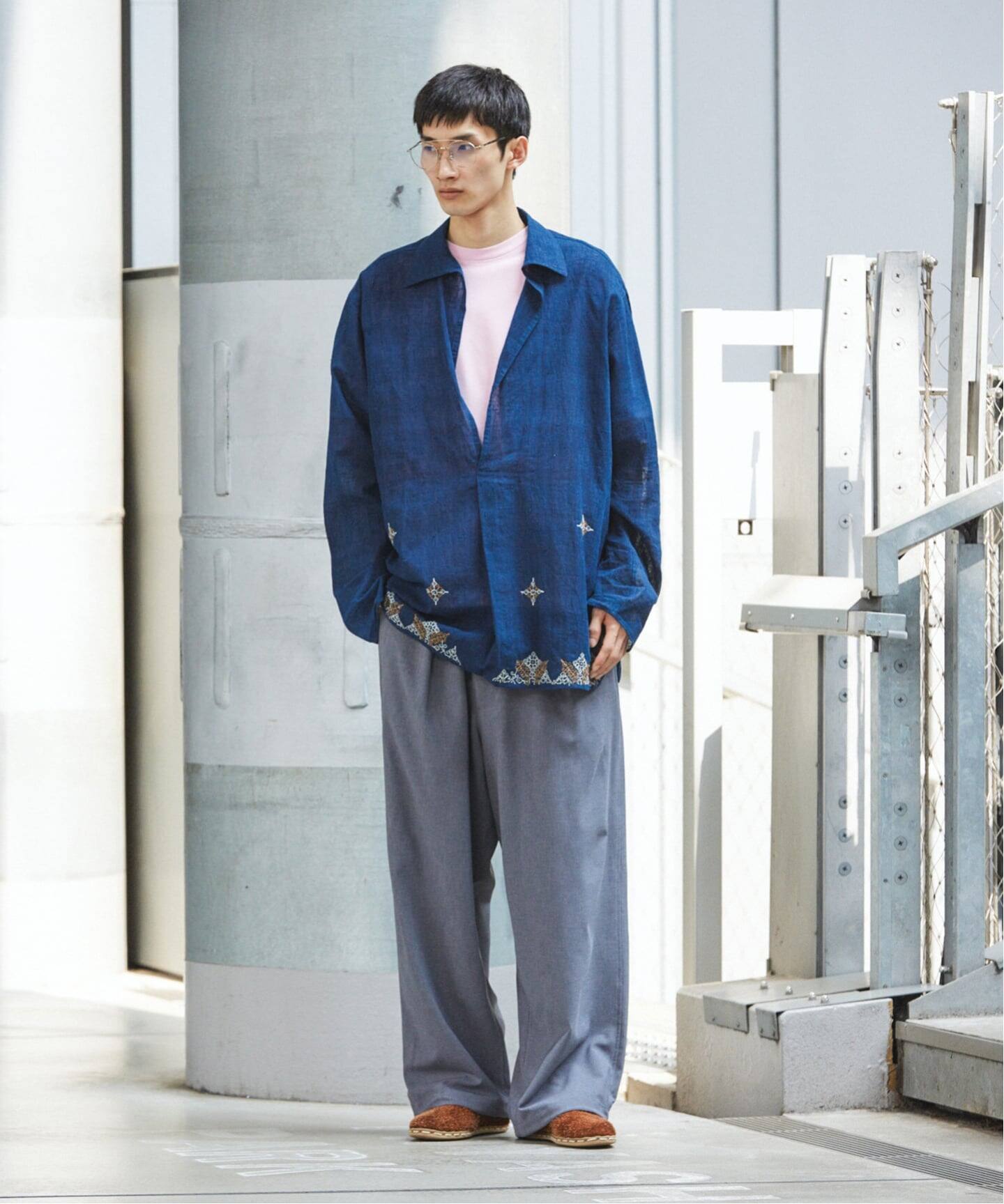 ウーリーノ オーバー パンツ（スラックス）｜JOURNAL STANDARD
