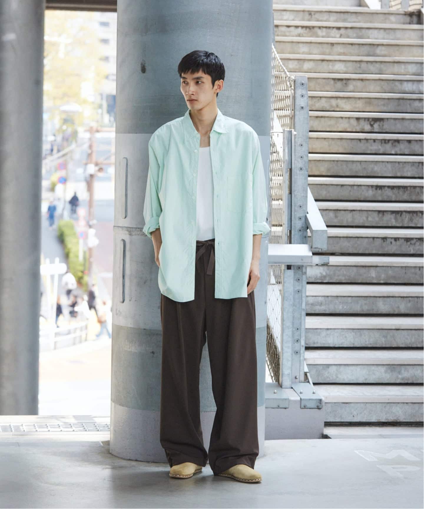 ウーリーノ オーバー パンツ（スラックス）｜JOURNAL STANDARD