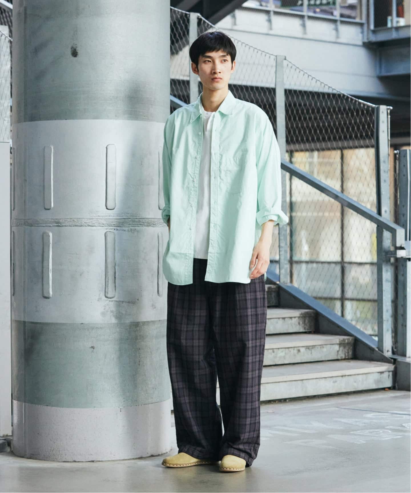 T/C サッカー オーバー パンツ（スラックス）｜JOURNAL STANDARD