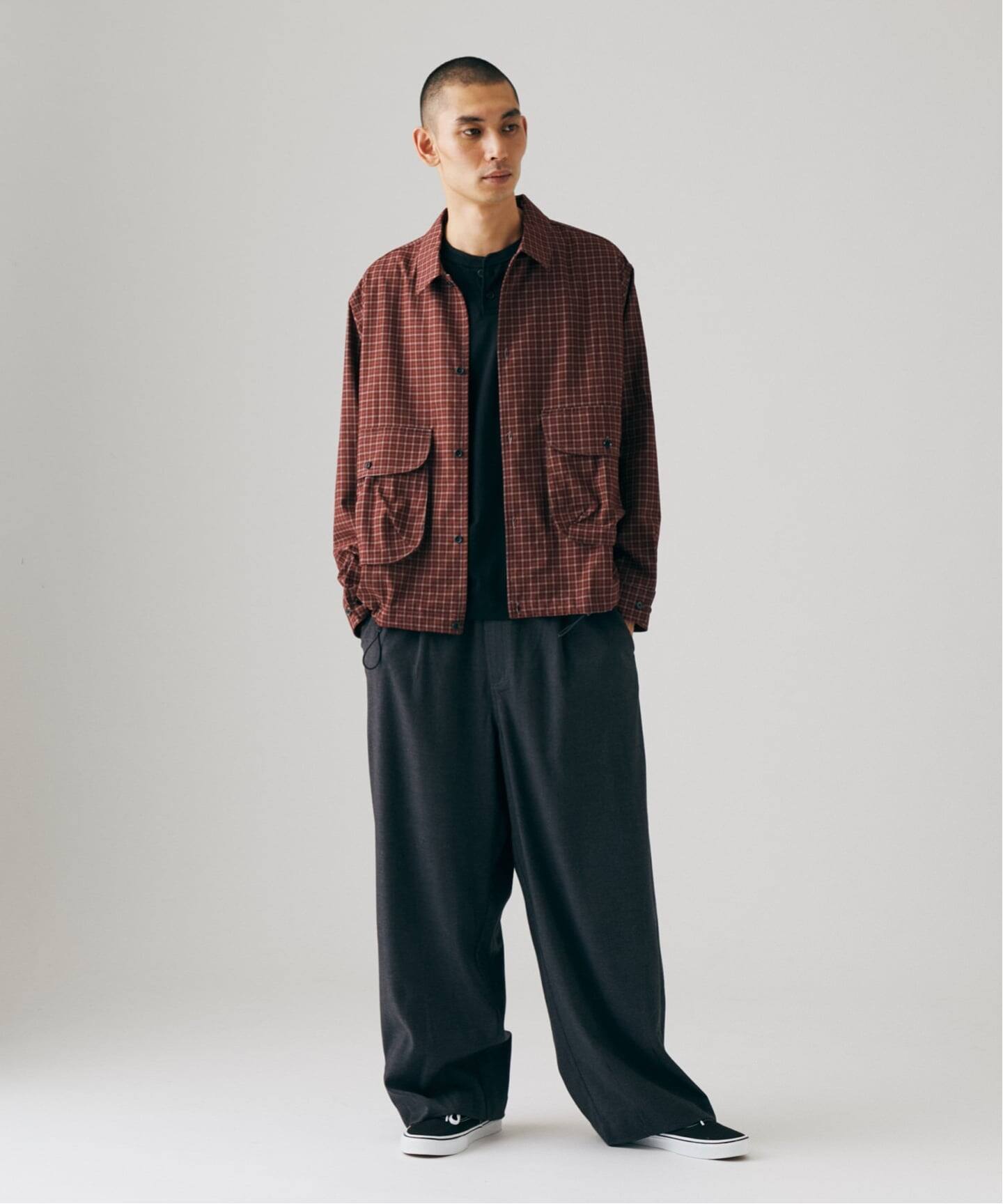 TR ツイル モダン ワイド スラックス（スラックス）｜JOURNAL STANDARD