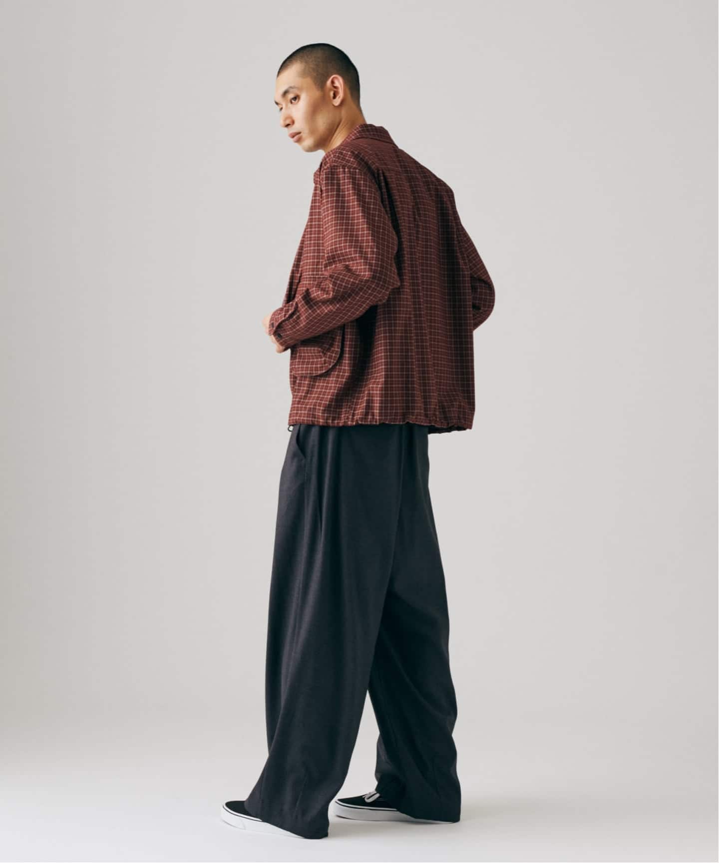 TR ツイル モダン ワイド スラックス（スラックス）｜JOURNAL STANDARD