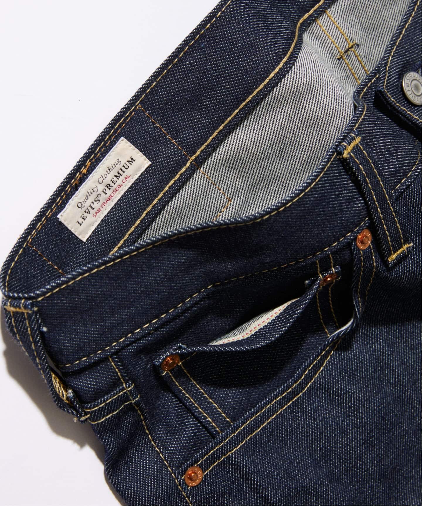 予約》LEVI'S(R)/リーバイス(R) 別注 501(R) セルビッジ リジッド【L30