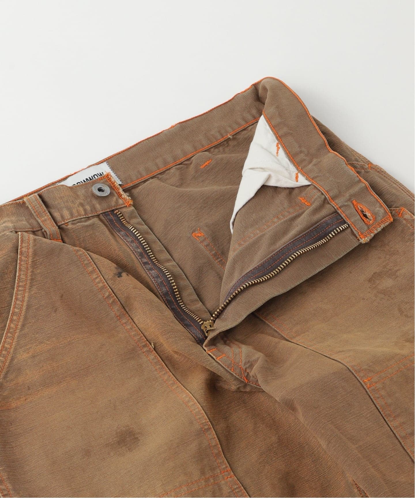 BOWWOW / バウワウ BROWN DUCK DOUBLE KNEE PANTS AGED（その他パンツ