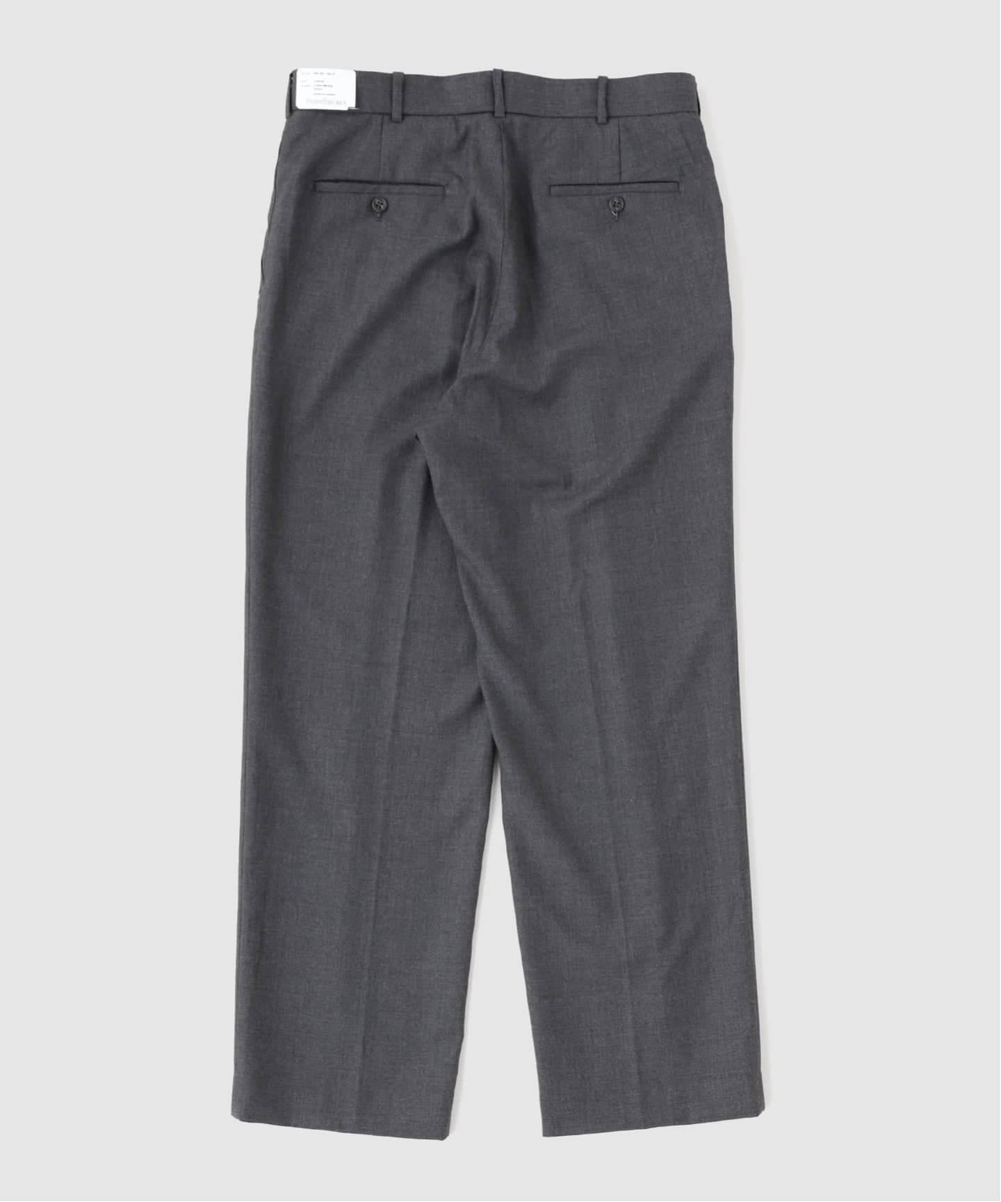 BARRY BRICKEN / バリーブリッケン SUPER100'S WOOL PANTS（スラックス