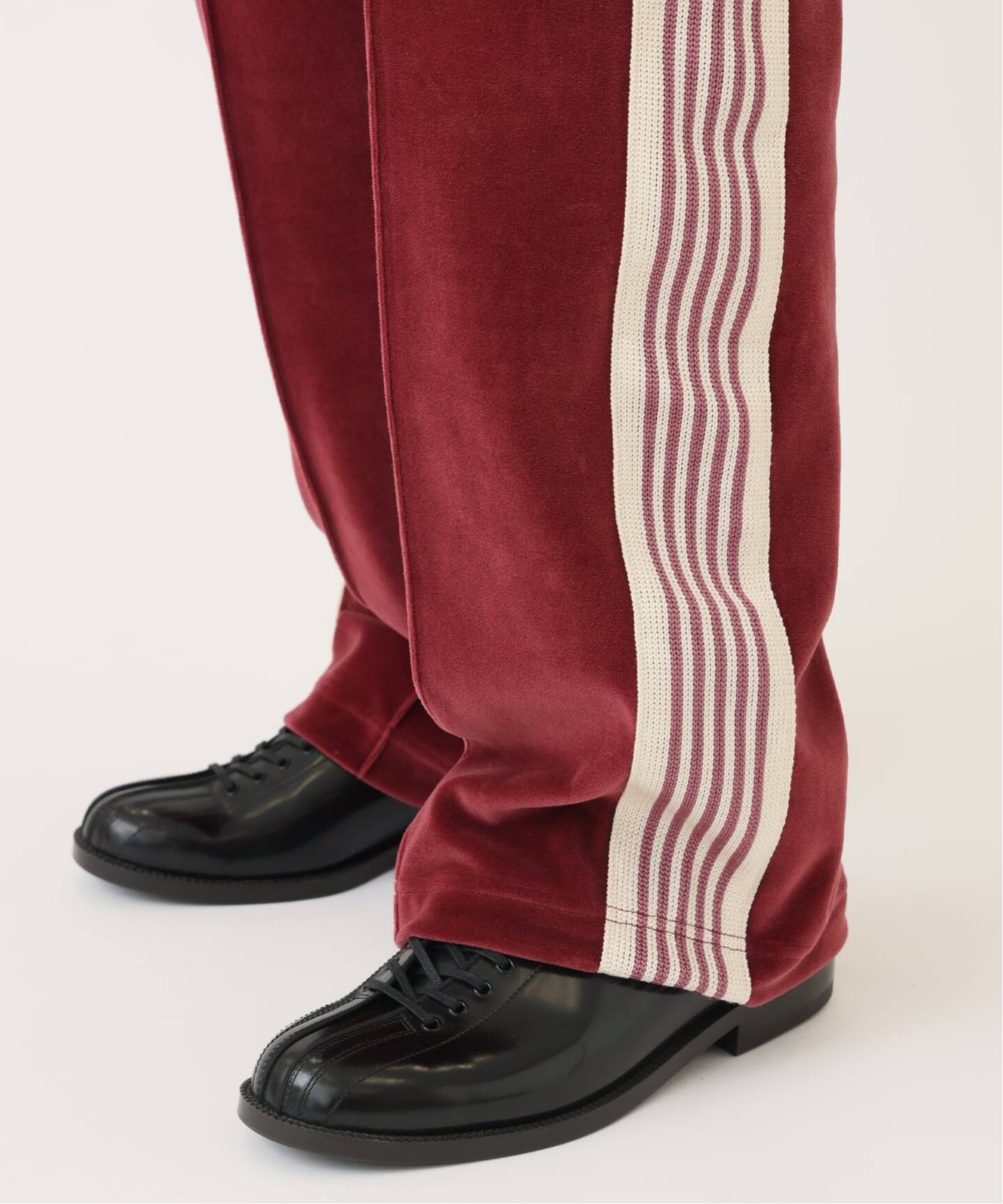 NEEDLES / ニードルズ 別注 C/PE ベロア トラック パンツ（スラックス