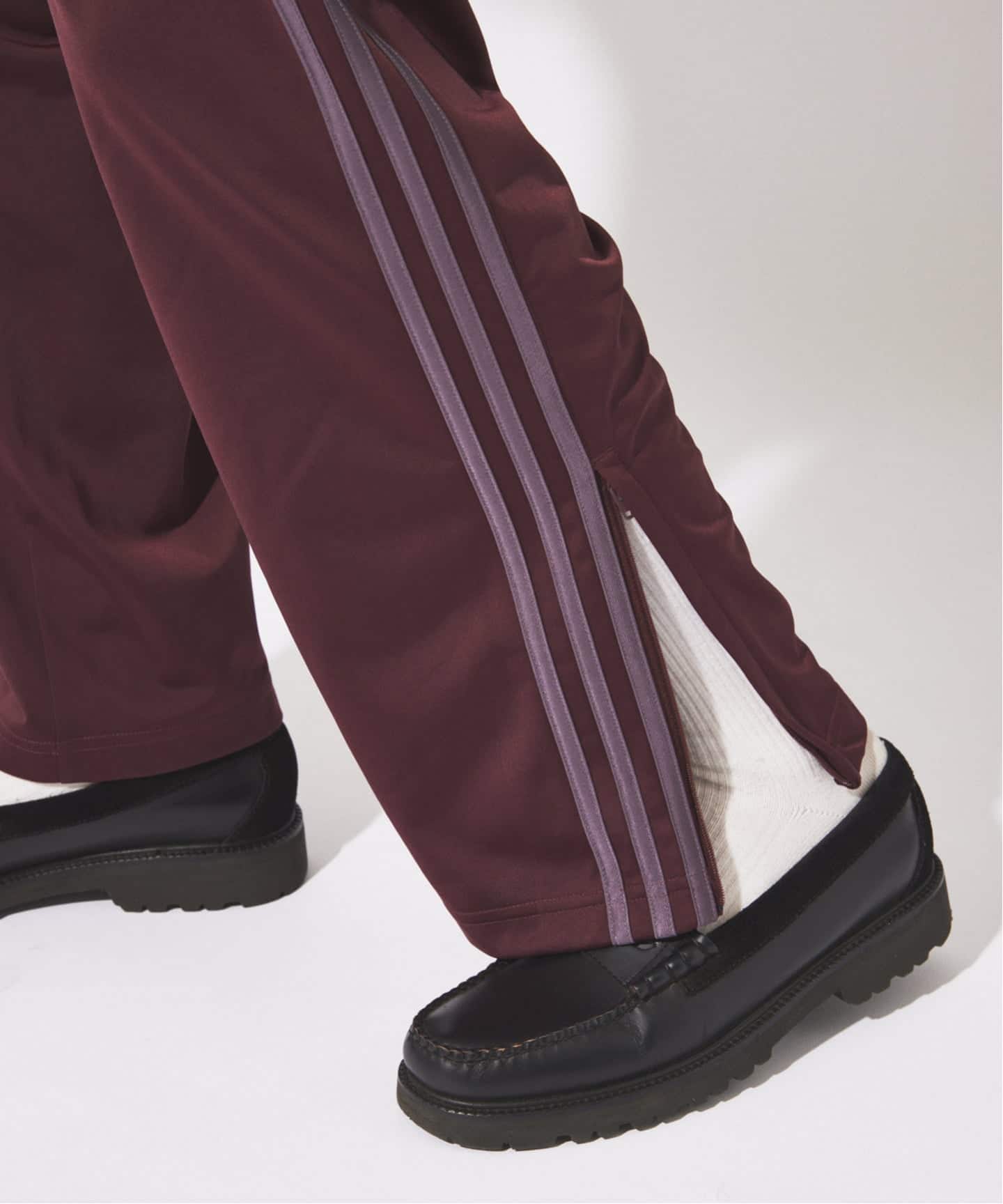 ジャーナルスタンダードadidas バーガンディ トラックパンツ adidas originals / アディダス for JS ファイヤーバード トラック