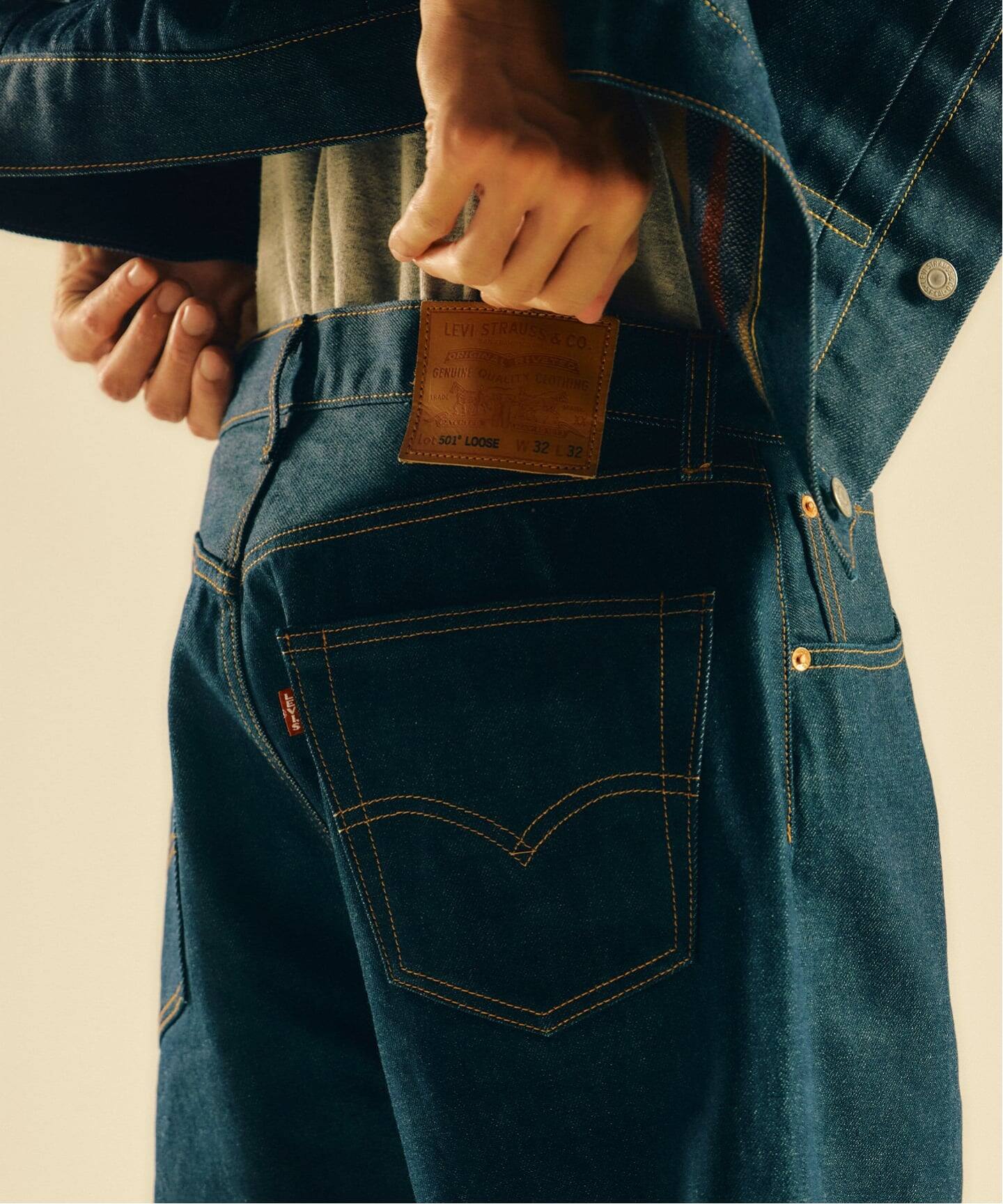 予約》LEVI'S (R) / リーバイス 別注 501 ルーズ L30（デニムパンツ