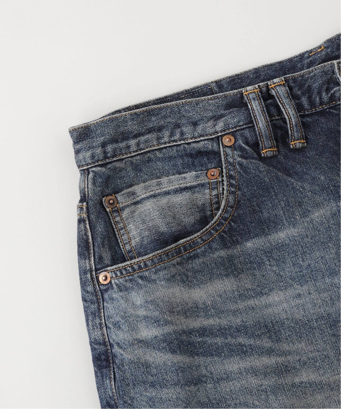 ANACHRONORM / アナクロノーム AGING WIDE 5P DENIM PANTS（デニム 