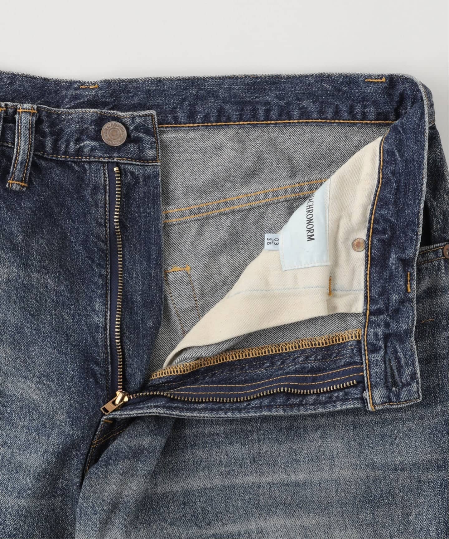 ANACHRONORM / アナクロノーム AGING WIDE 5P DENIM PANTS（デニム