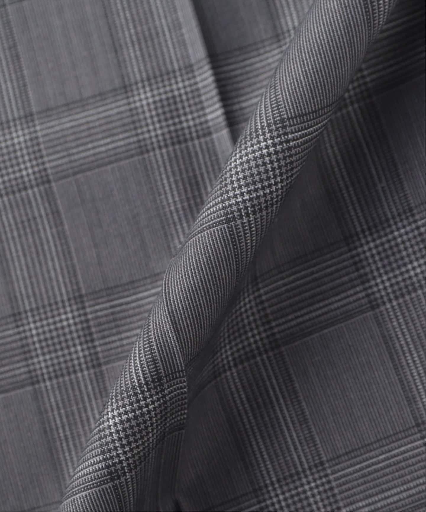 BERNARD ZINS / ベルナール ザンス BAC - T/W GLENCHECK（スラックス