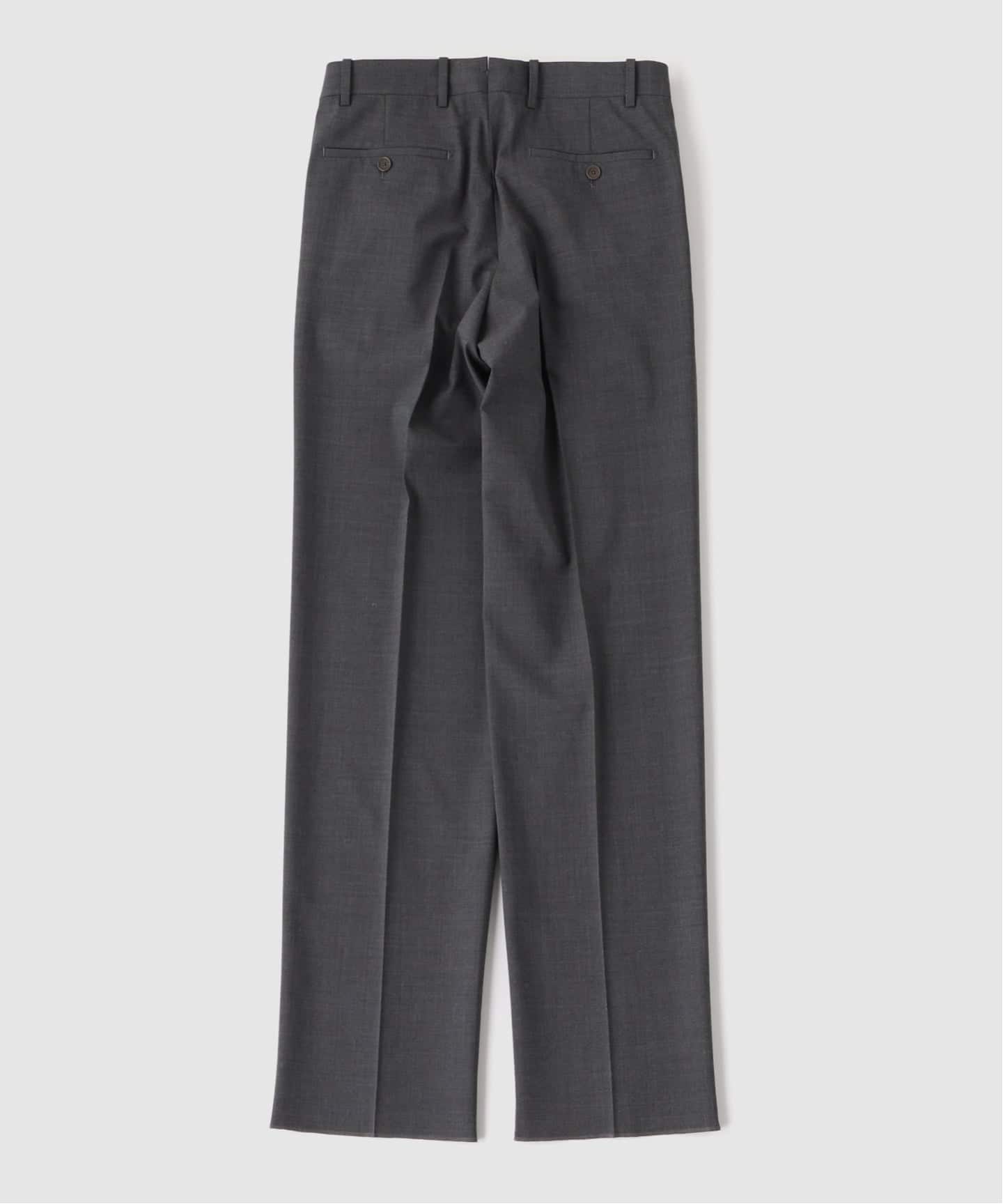 BERNARD ZINS グレー スラックス BERNARD ZINS / ベルナール ザンス BAC - T/W TOROPICAL（スラックス