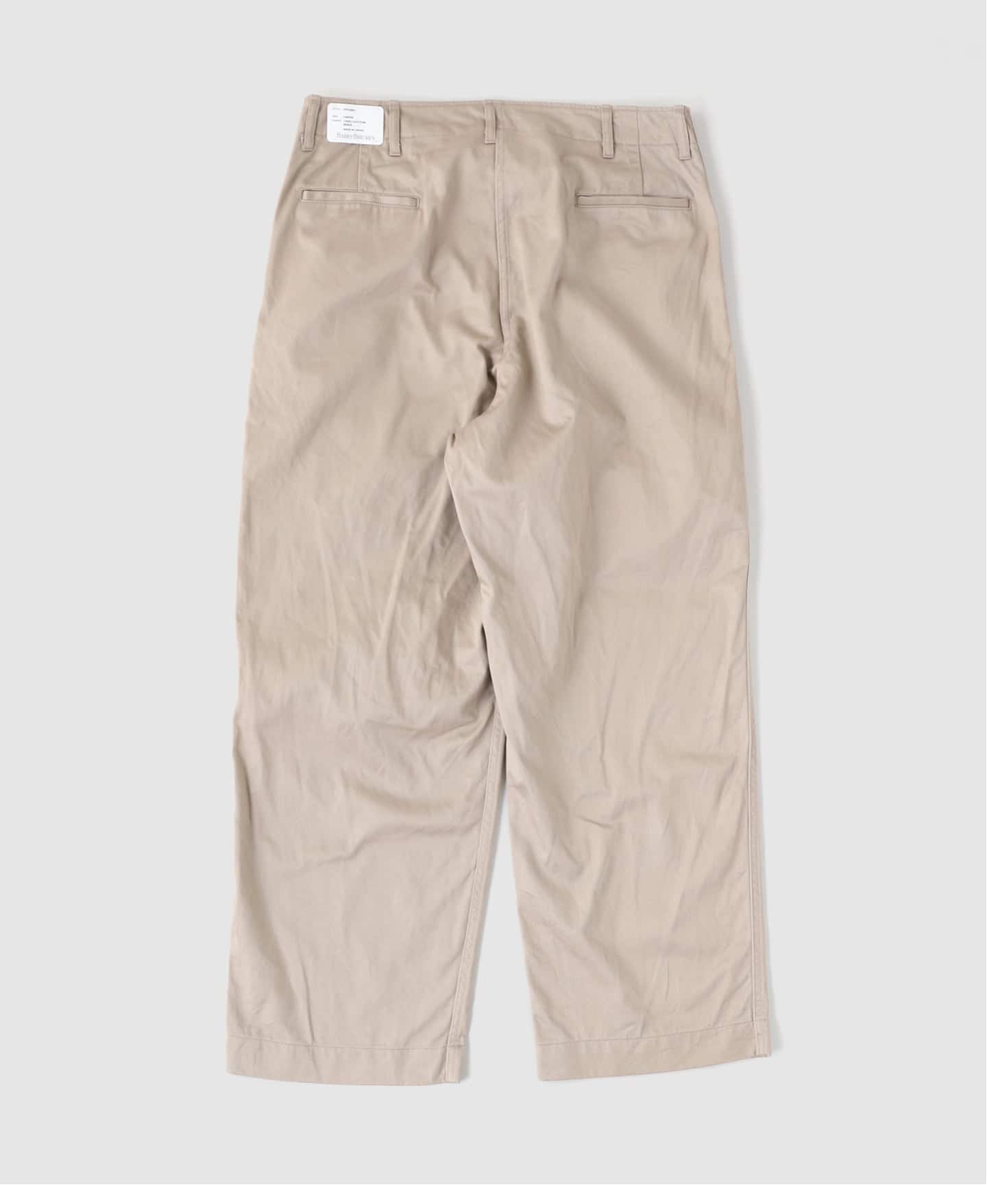 BARRY BRICKEN / バリーブリッケン WASHED CHINO PANTS（チノパンツ