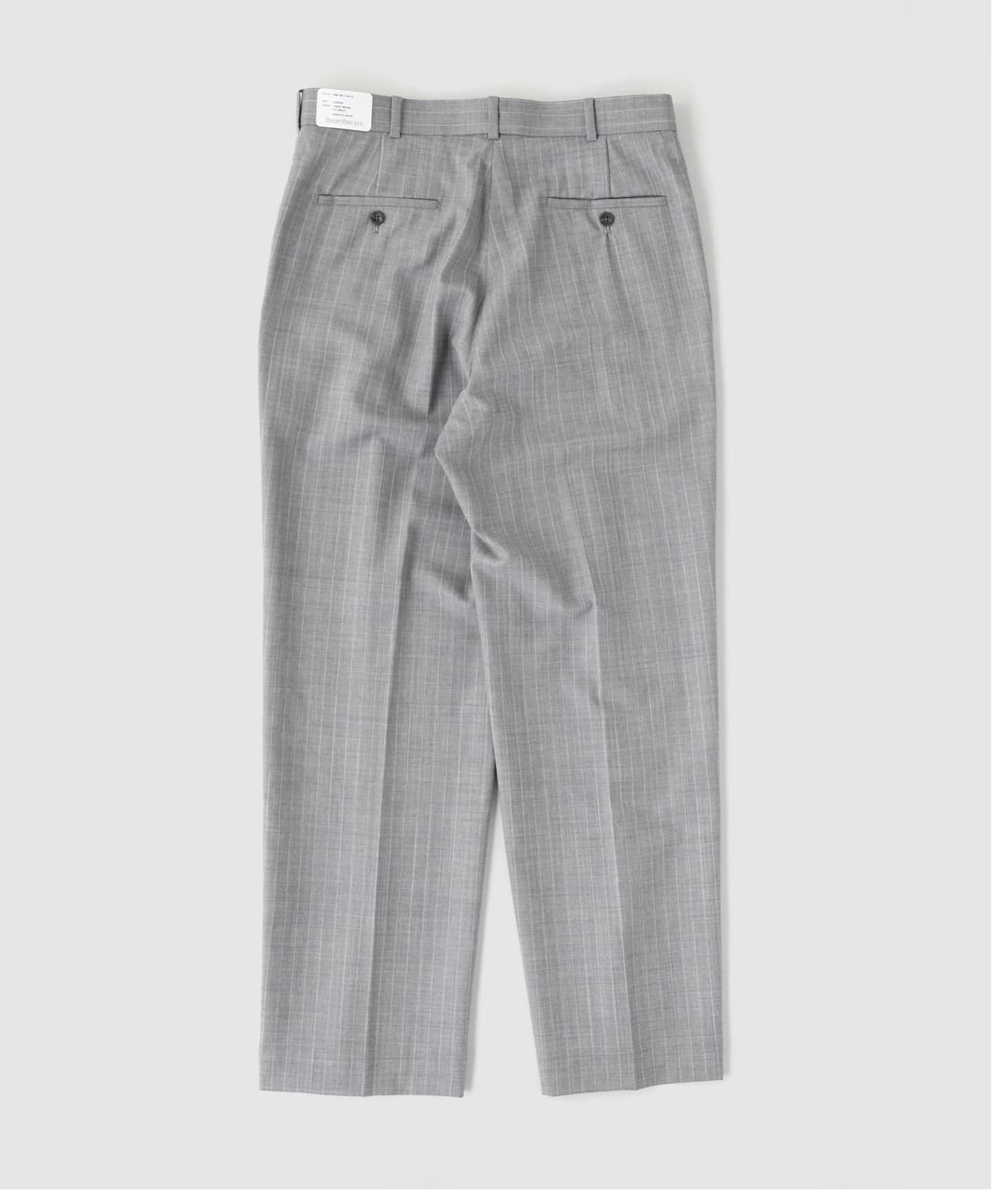 BARRY BRICKEN / バリーブリッケン TROPICAL WOOL STRIPE PANTS