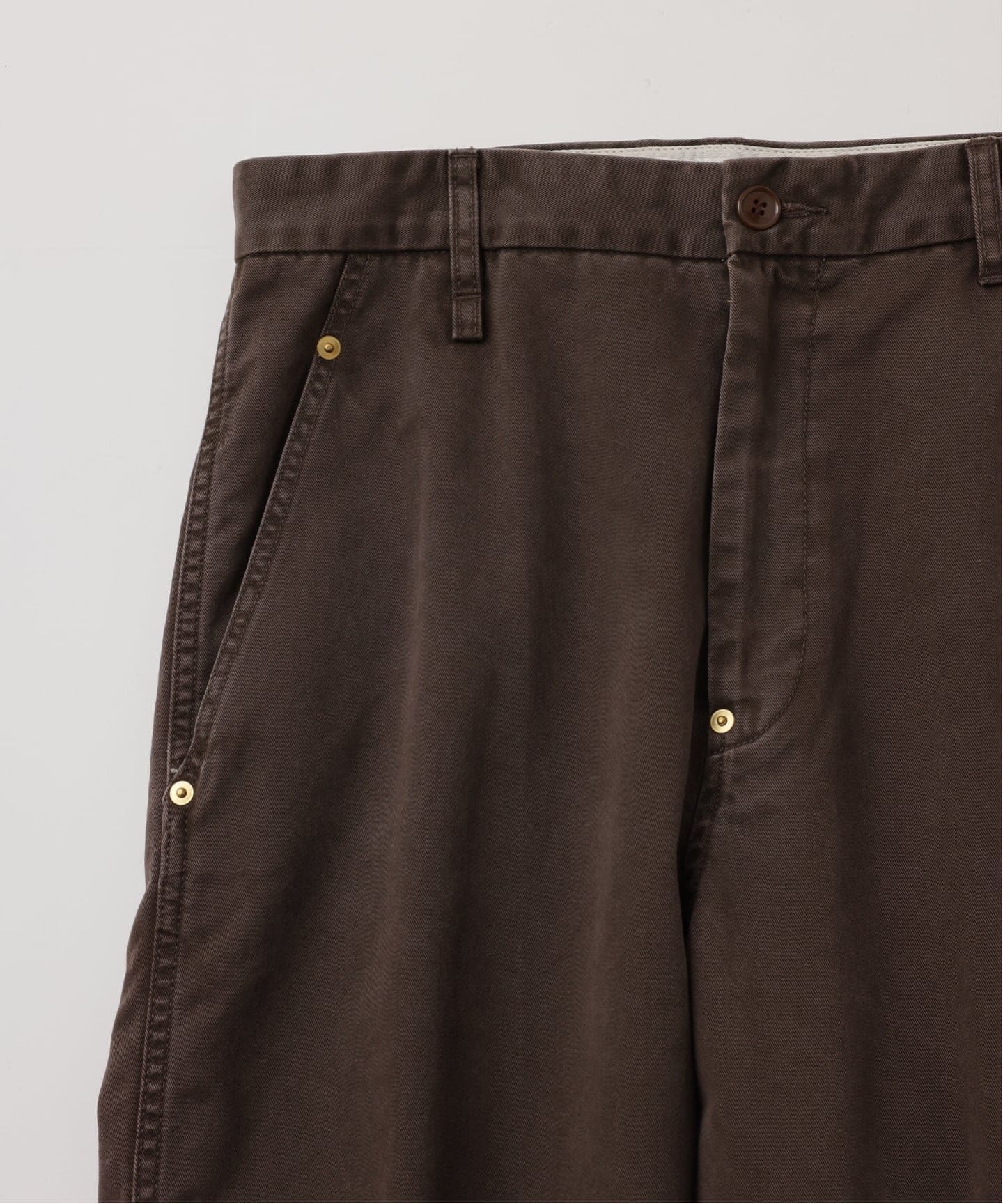 FOLL / フォル】brushed deep bio wardrobe chino（チノパンツ