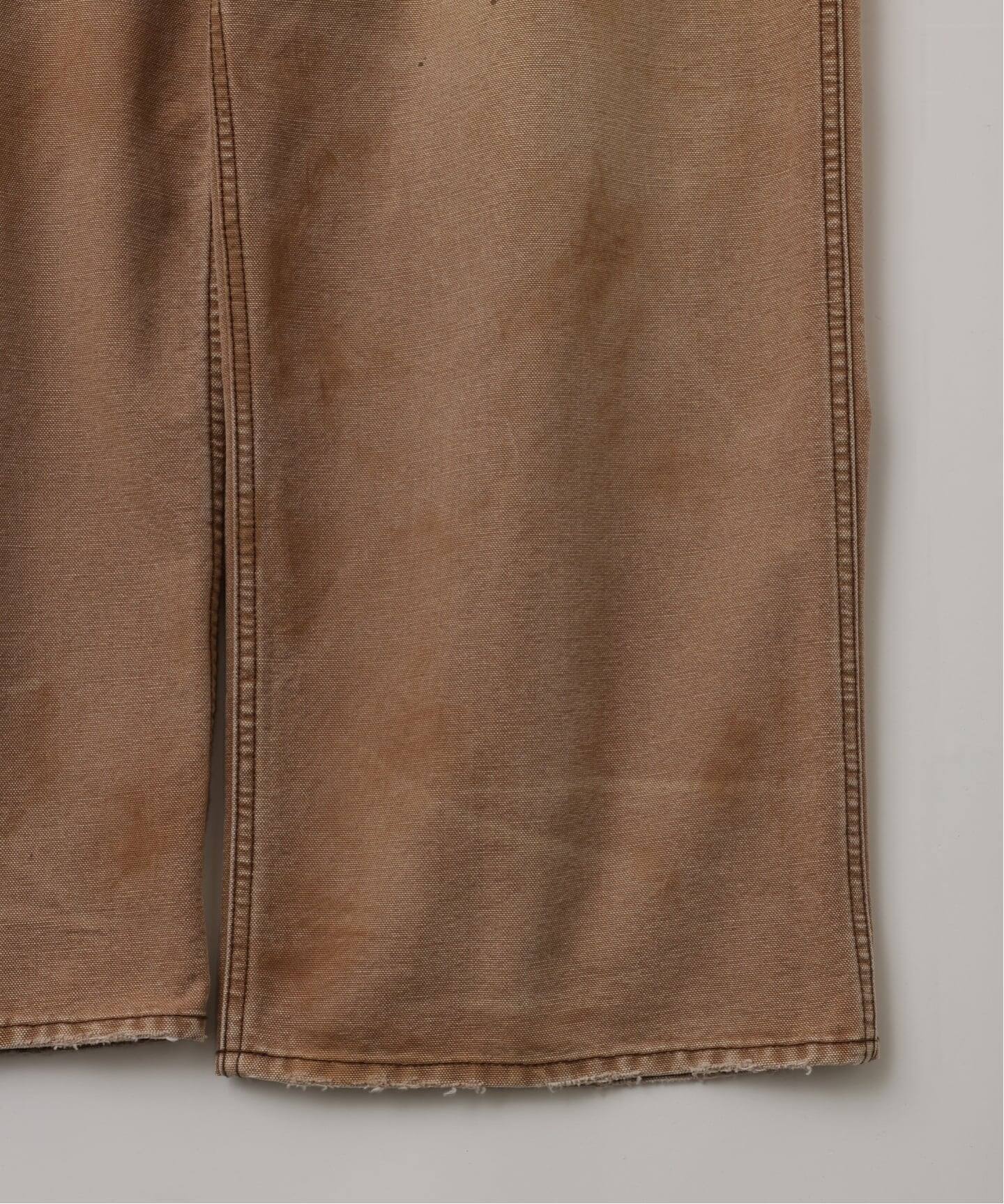 予約》【FOLL / フォル】cotton duck faded painter pants（チノパンツ