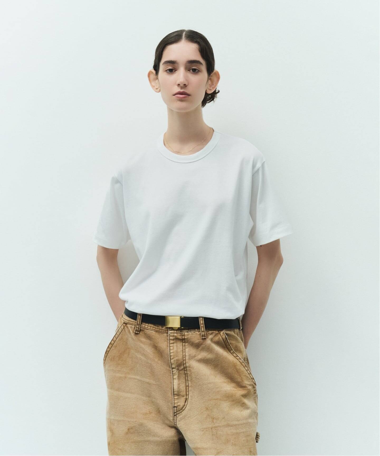 予約》【FOLL / フォル】cotton duck faded painter pants（チノパンツ