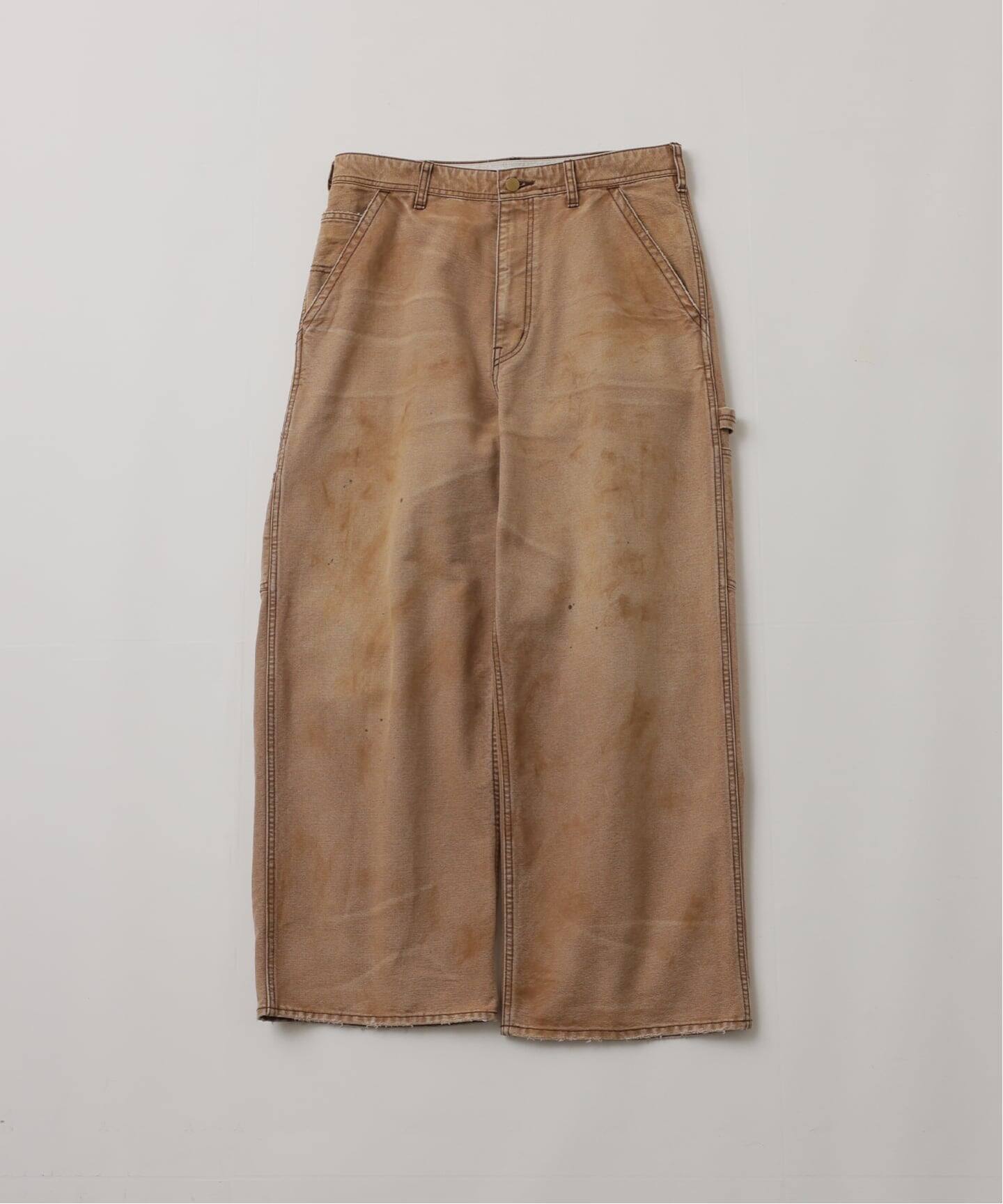 FOLL / フォル】cotton duck faded painter pants（チノパンツ 