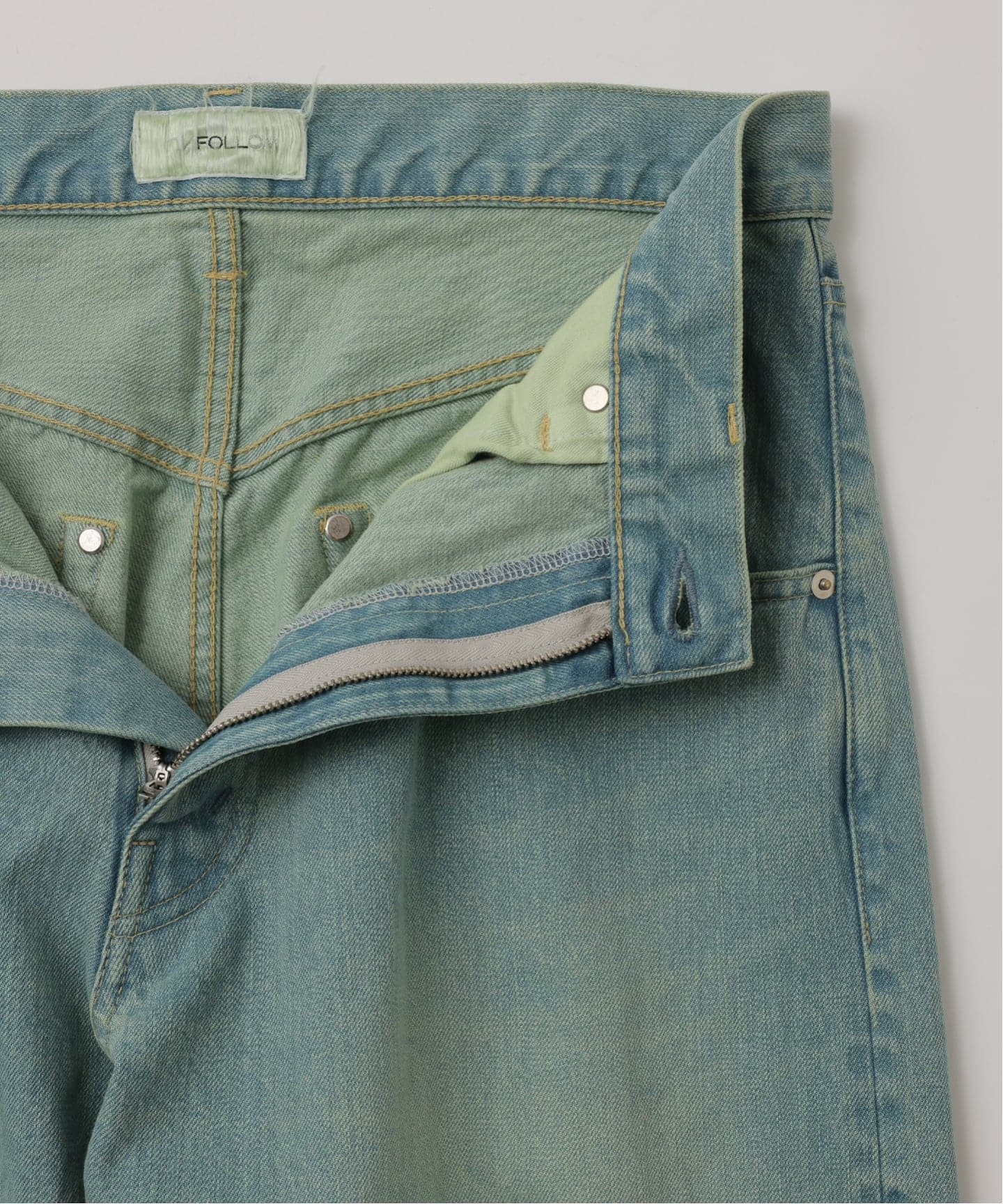FOLL / フォル】natural dye wardrobe jeans（デニムパンツ・ジーンズ